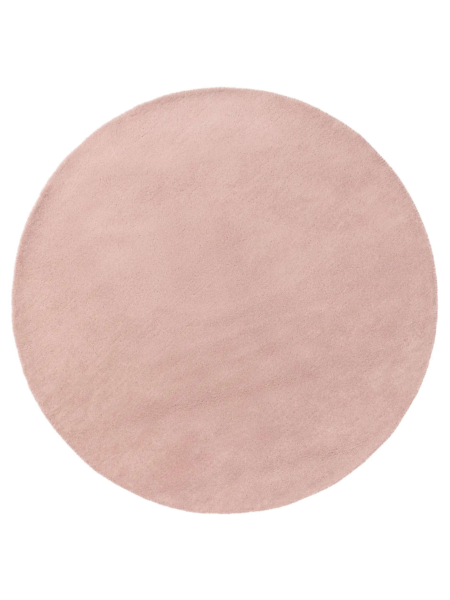 benuta Wollteppich Bent, rund, Höhe: 6 mm, Teppich Wohnzimmer, Schlafzimmer, Esszimmer, Flur, Kunstfaser, Cozy