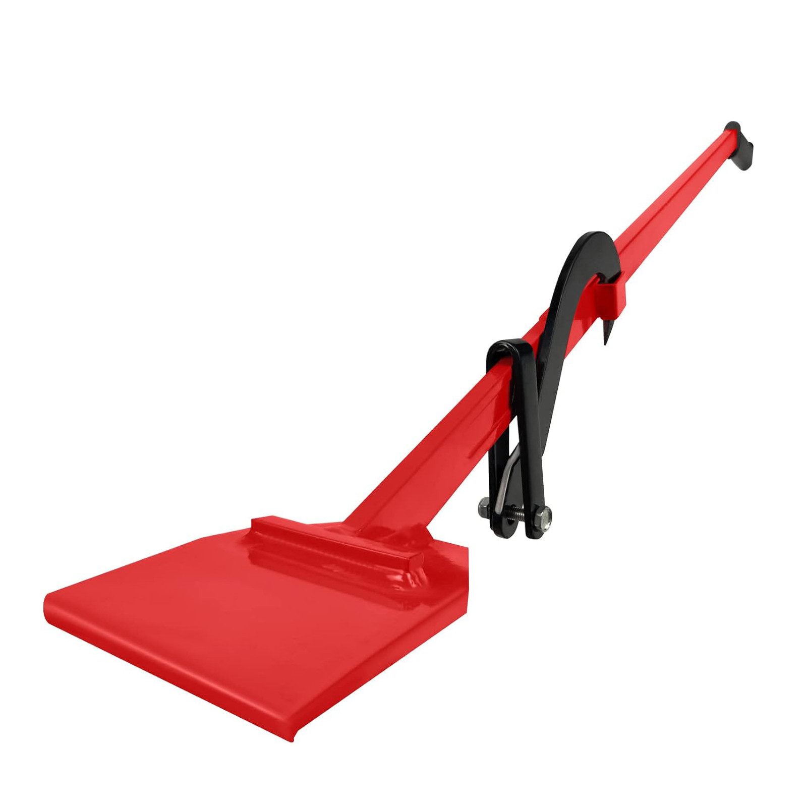 80 Cm Fällheber Mit Wendehaken – Geschmiedet, Für Stämme Bis 250 Mm, Rot, Inkl. Gummigriff