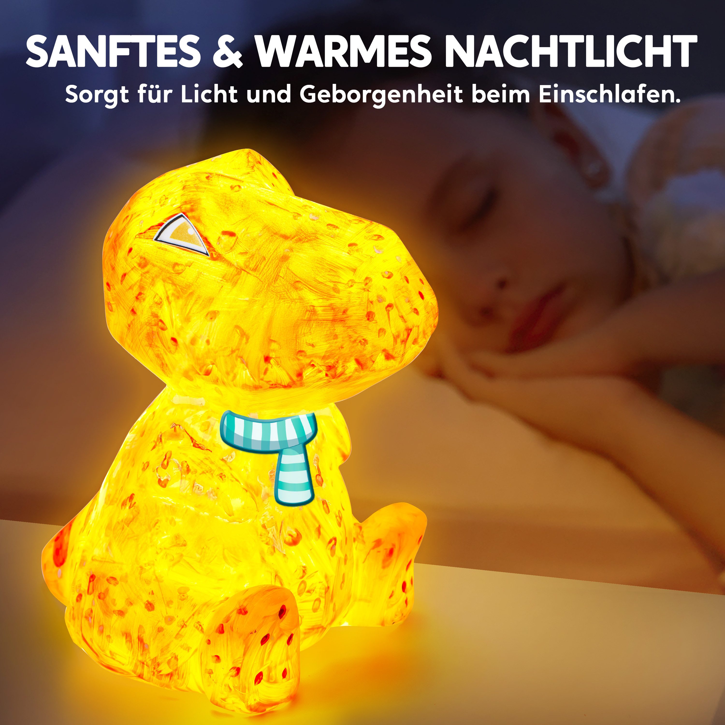 Klever Kits Bastelscheren Klever Kits Dinosaurier Lampe Bastelset Kinder ab 6+ jahre – Bild 4 von 5