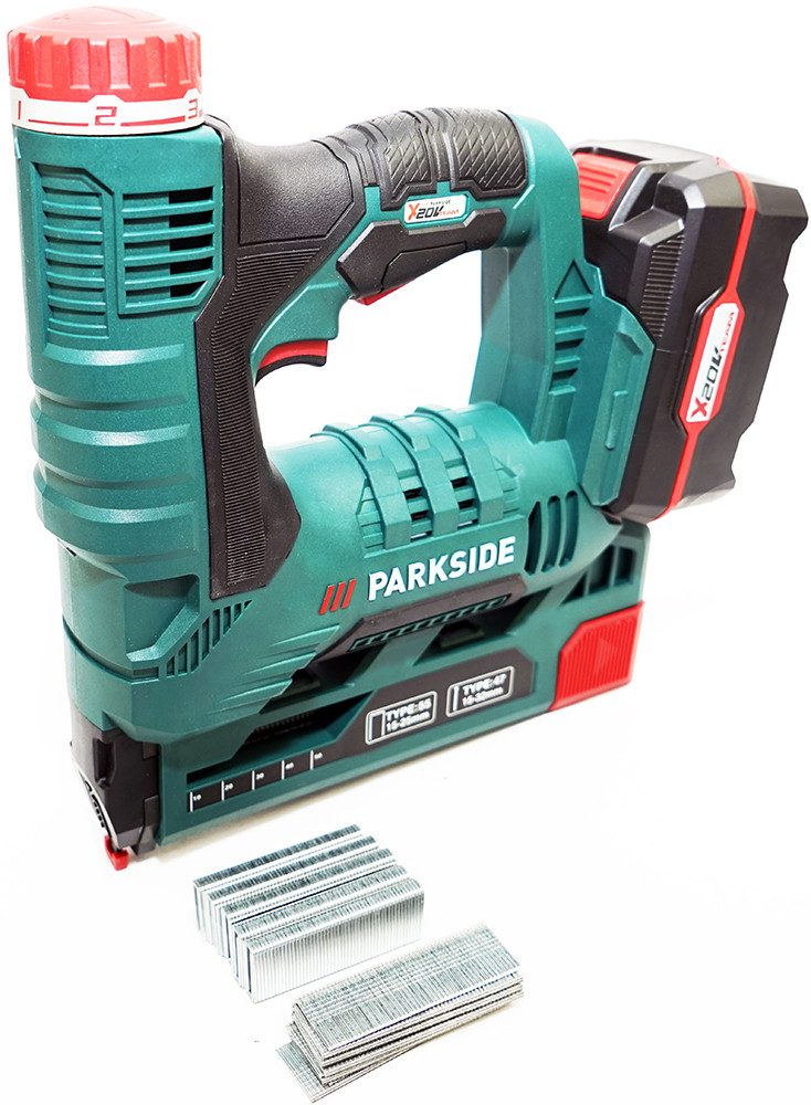 Parkside Akku-Tacker 20V Akku Tacker PAT günstig online kaufen