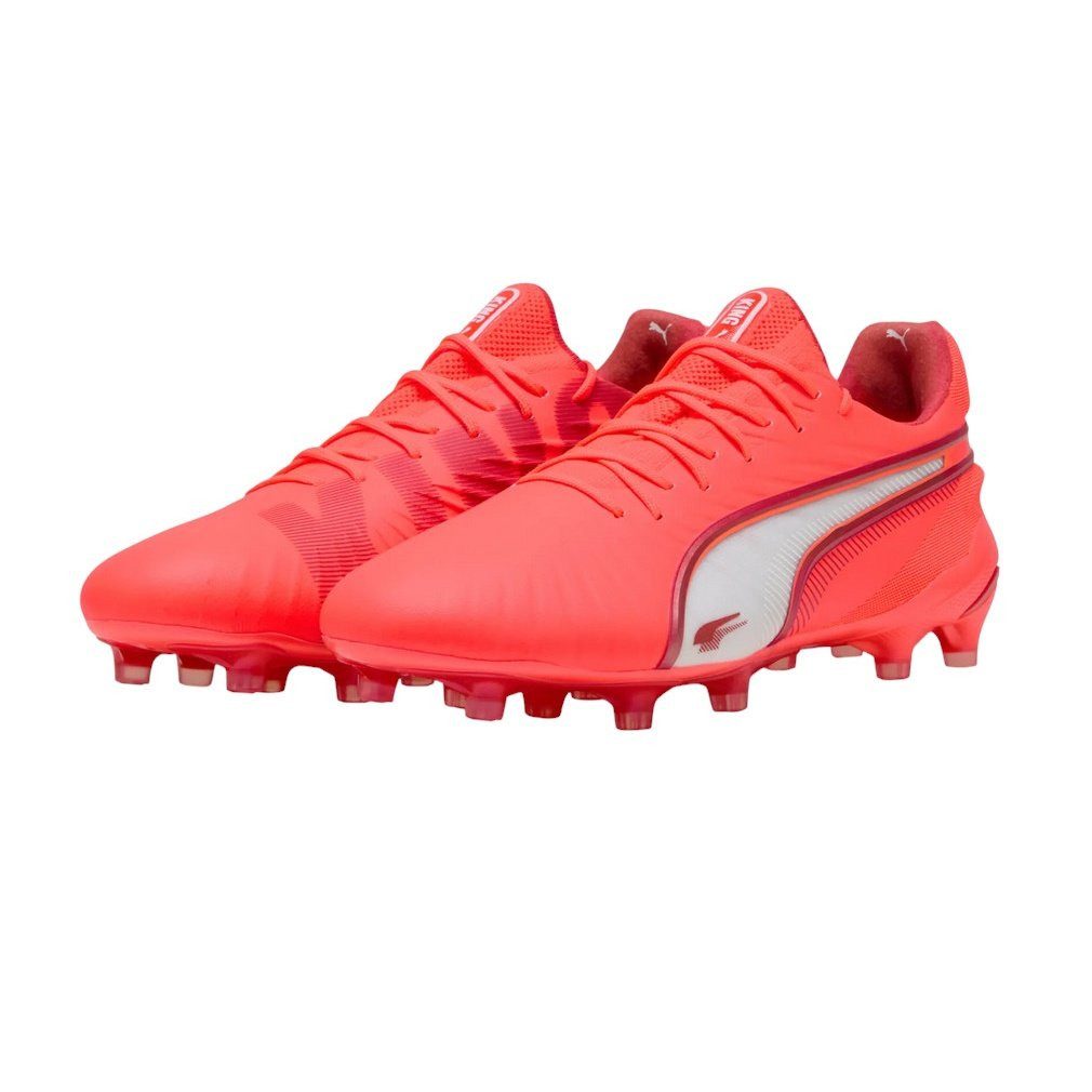 PUMA King Ultimate FG/AG (für festen Boden/Kunstoberflächen) 2025 rot Fußballschuh