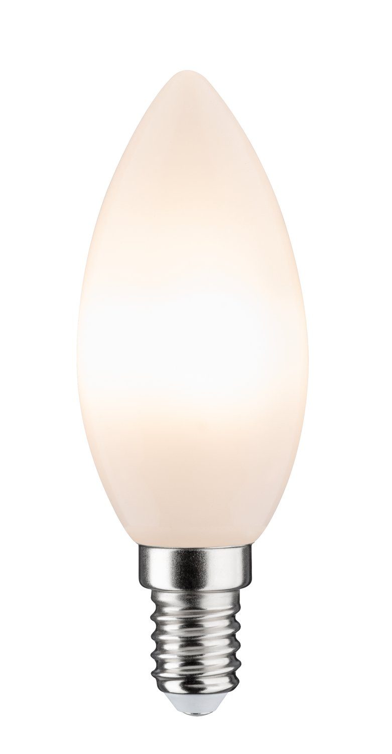 E14 dimmbar Kerze LED Kerze 2700K 2700K dimmbar, E14 4,5W Paulmann Opal Paulmann LED 230V 230V 4,5W LED-Leuchtmittel Opal Paulmann