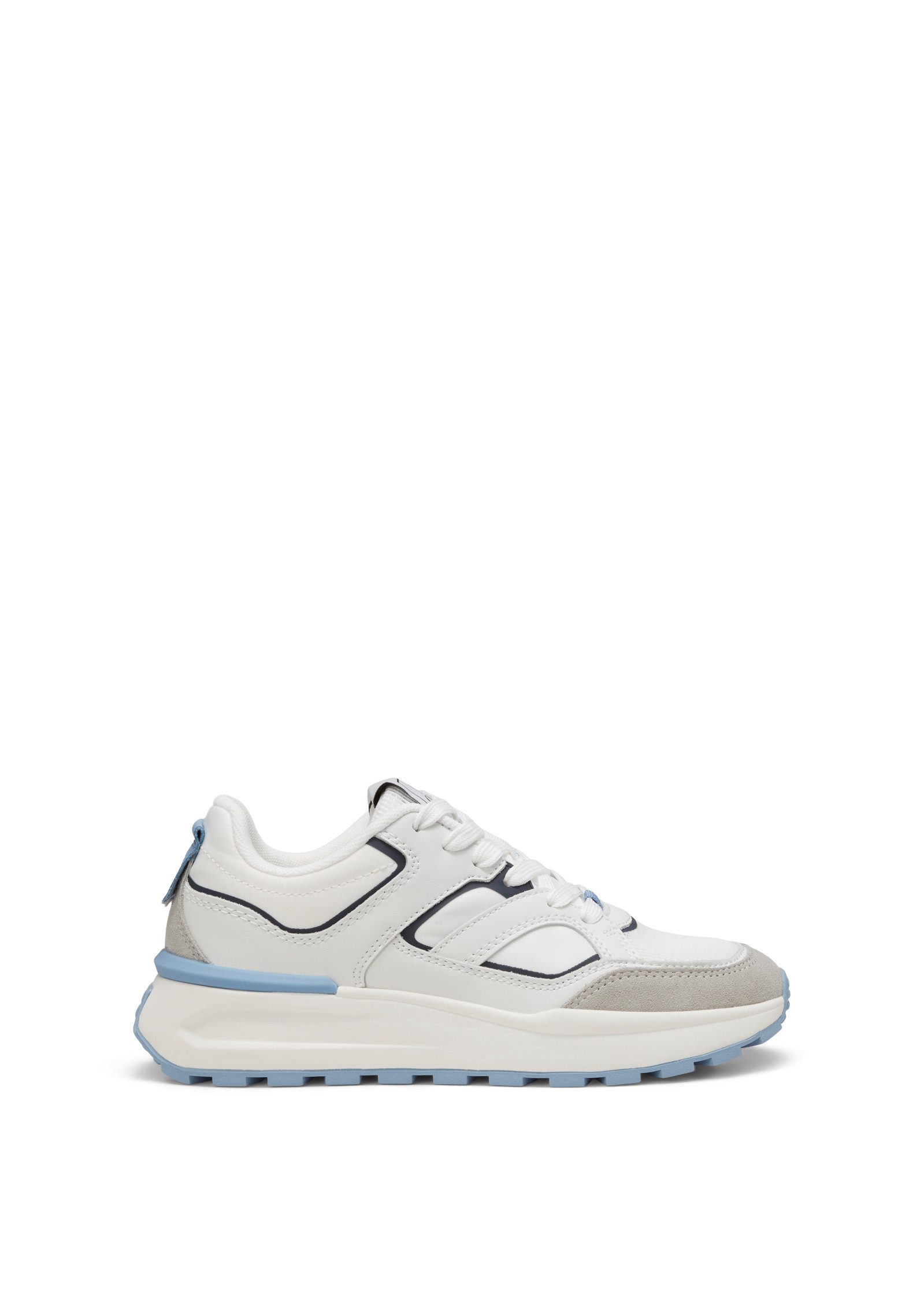 Marc O'Polo aus Rindleder und Mesh Sneaker