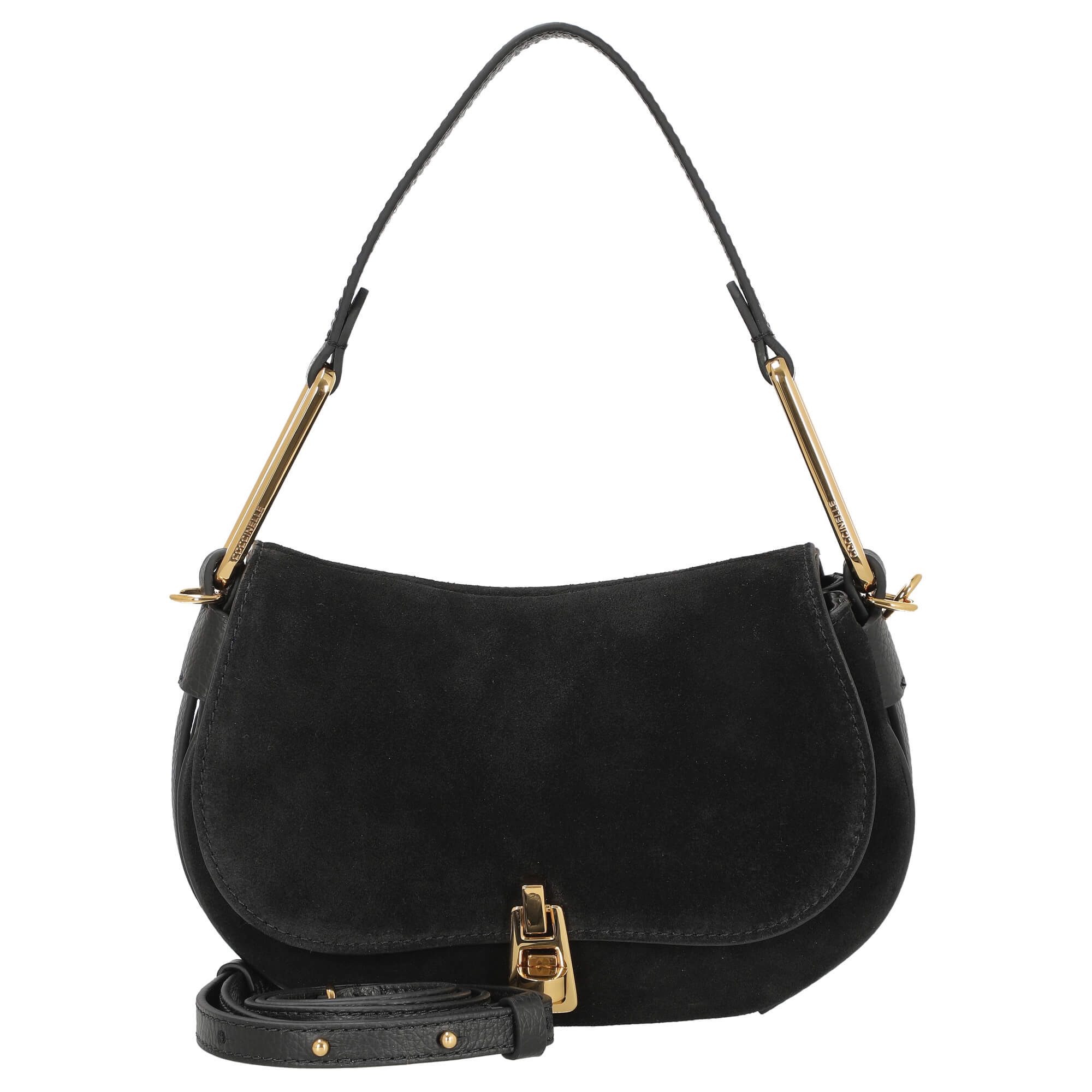 Umhängetasche Magie Suede - Schultertasche 22 cm (noir/noir)