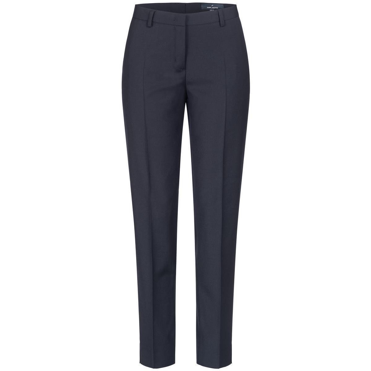 HECHTER PARIS Anzughose HECHTER PARIS Corporate Hose Damen Tailored Knöchellang Marine