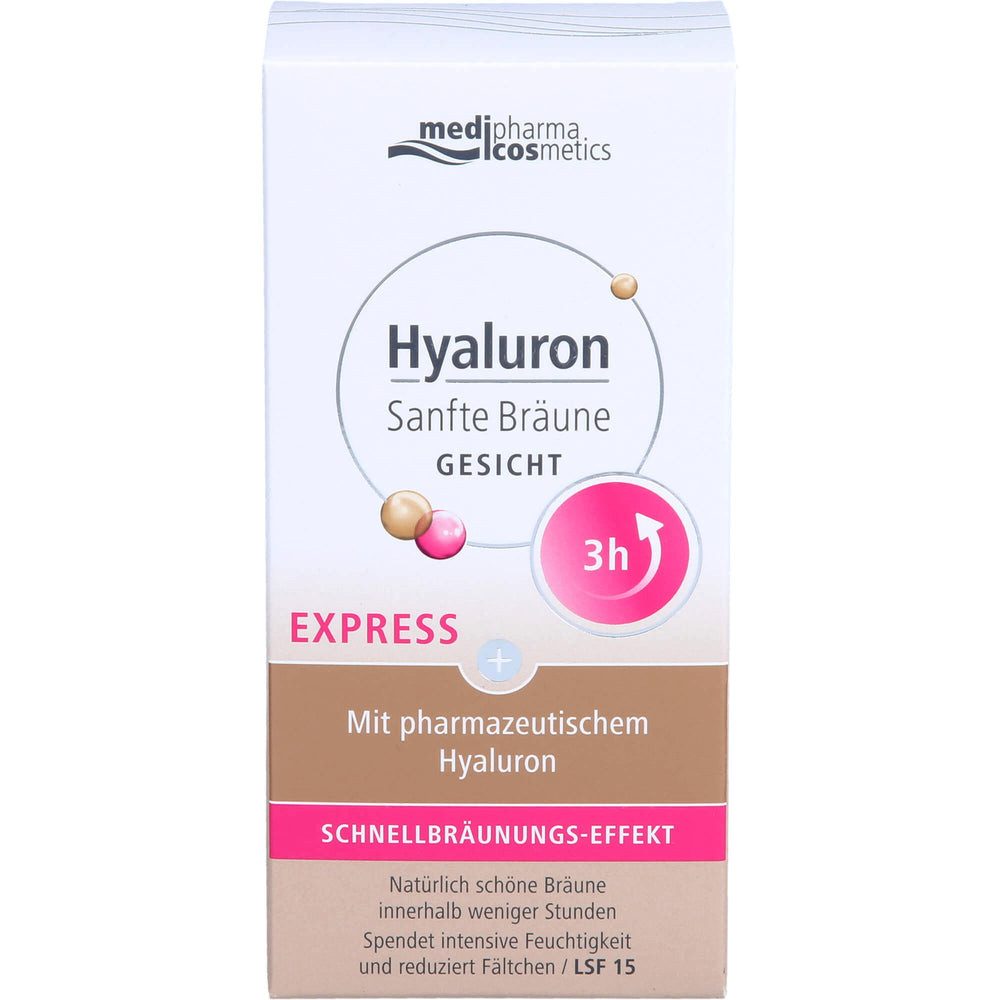 Selbstbräunungs-Gesichtswasser Hyaluron Sanfte Bräune Express Gesicht