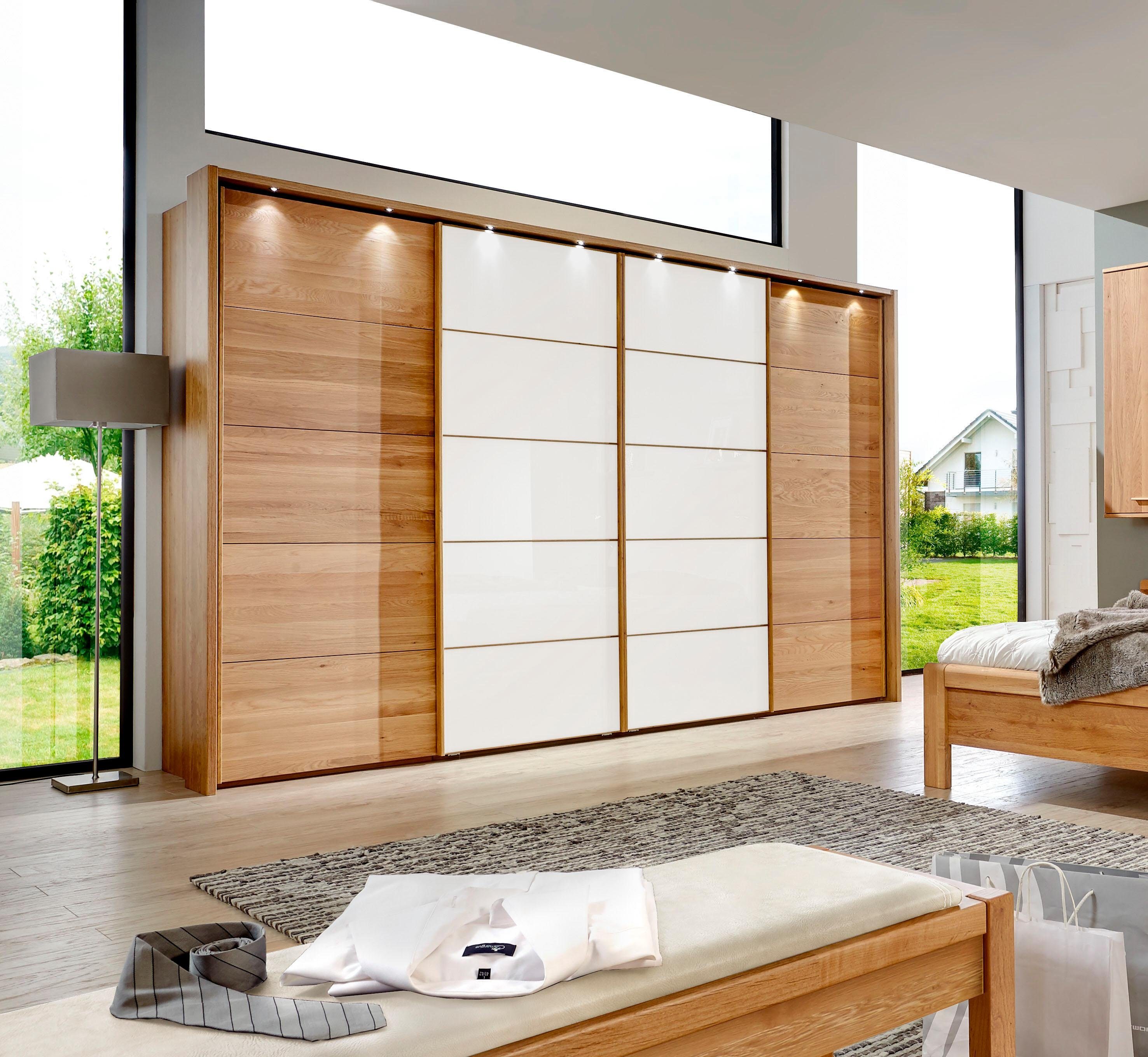 WIEMANN Schwebetürenschrank Kufstein mit Glas