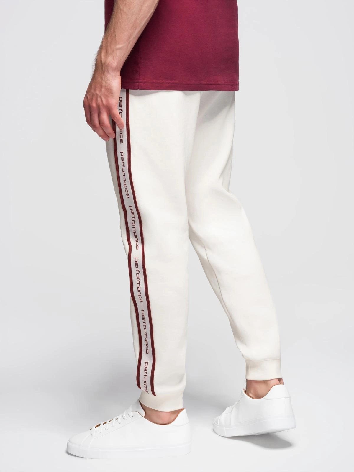 OMBRE Sweathose Sportliche Herren-Jogginghose mit Seitenstreifen – Bild 4 von 5