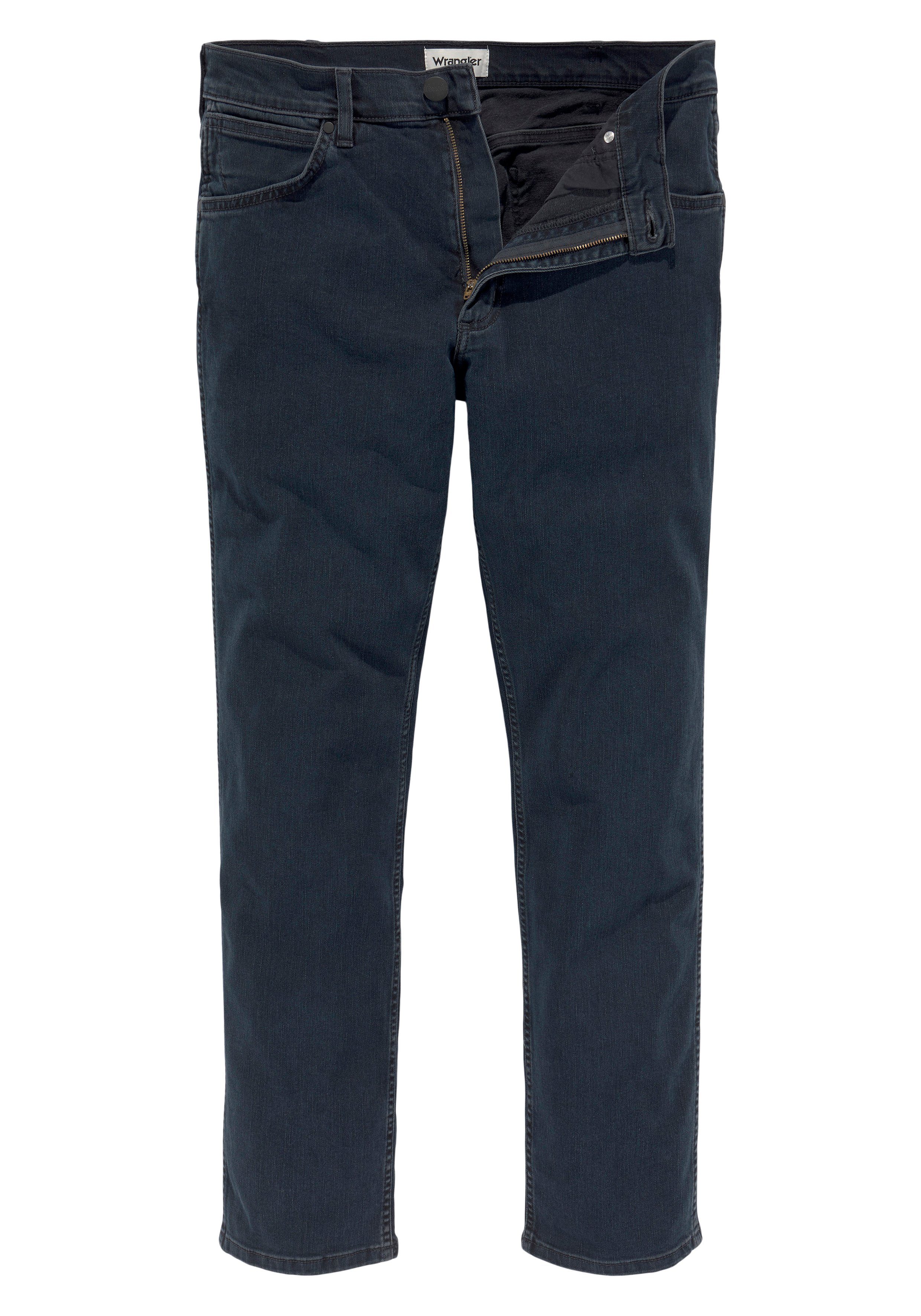Regular Straight blue Greensboro Wrangler iron Stretch-Jeans Straight Regular