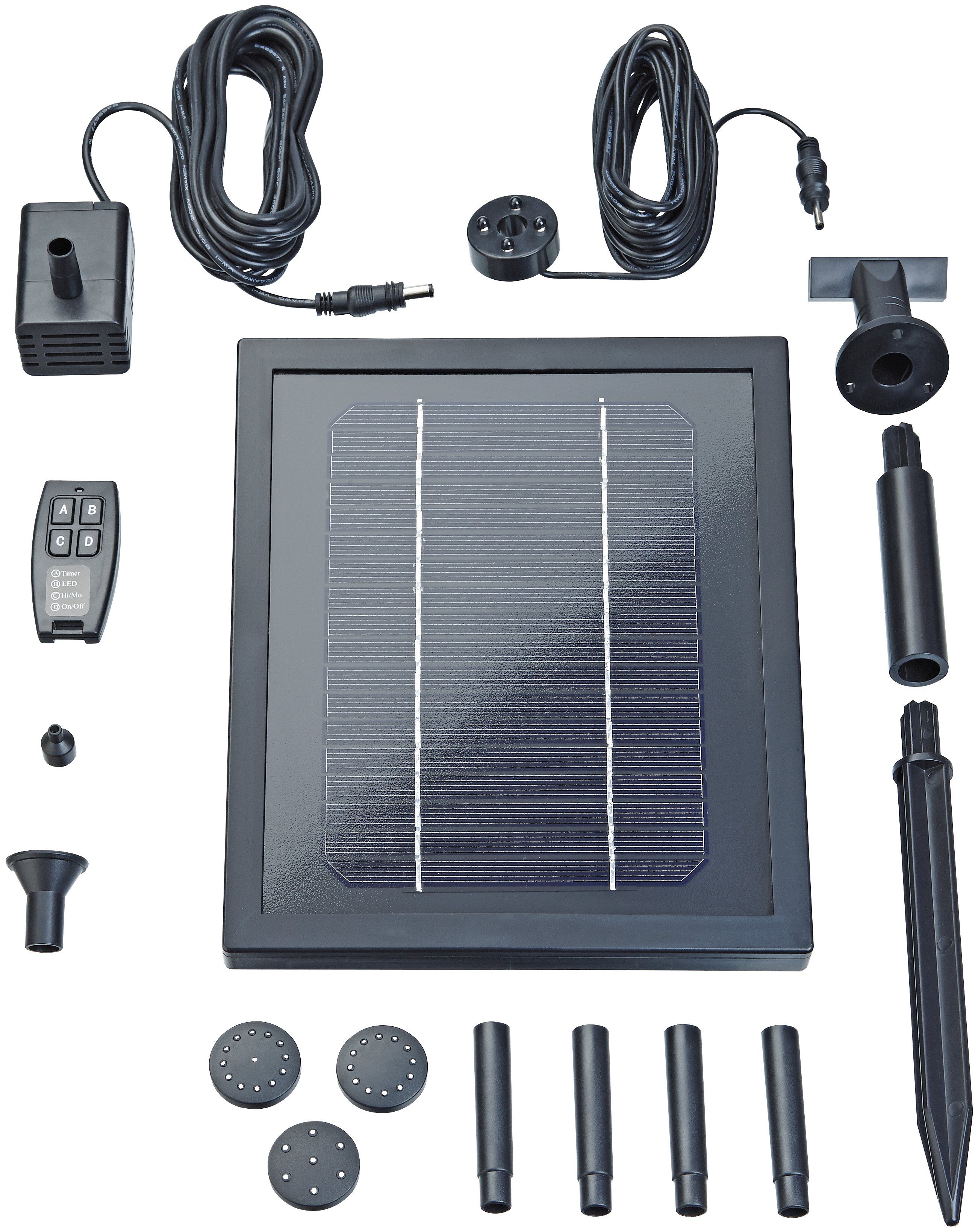 Pontec Solarpumpe »PondoSolar 250 Control«, 250 l/h