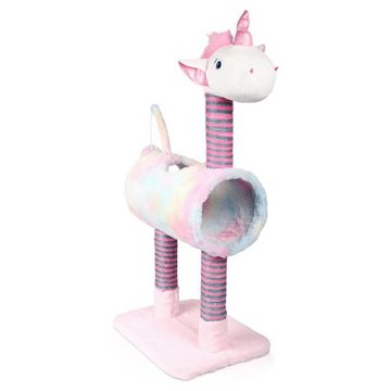 PETS Collection Kratzbaum Kratzbaum Unicorn Rosa 40x30x85 cm