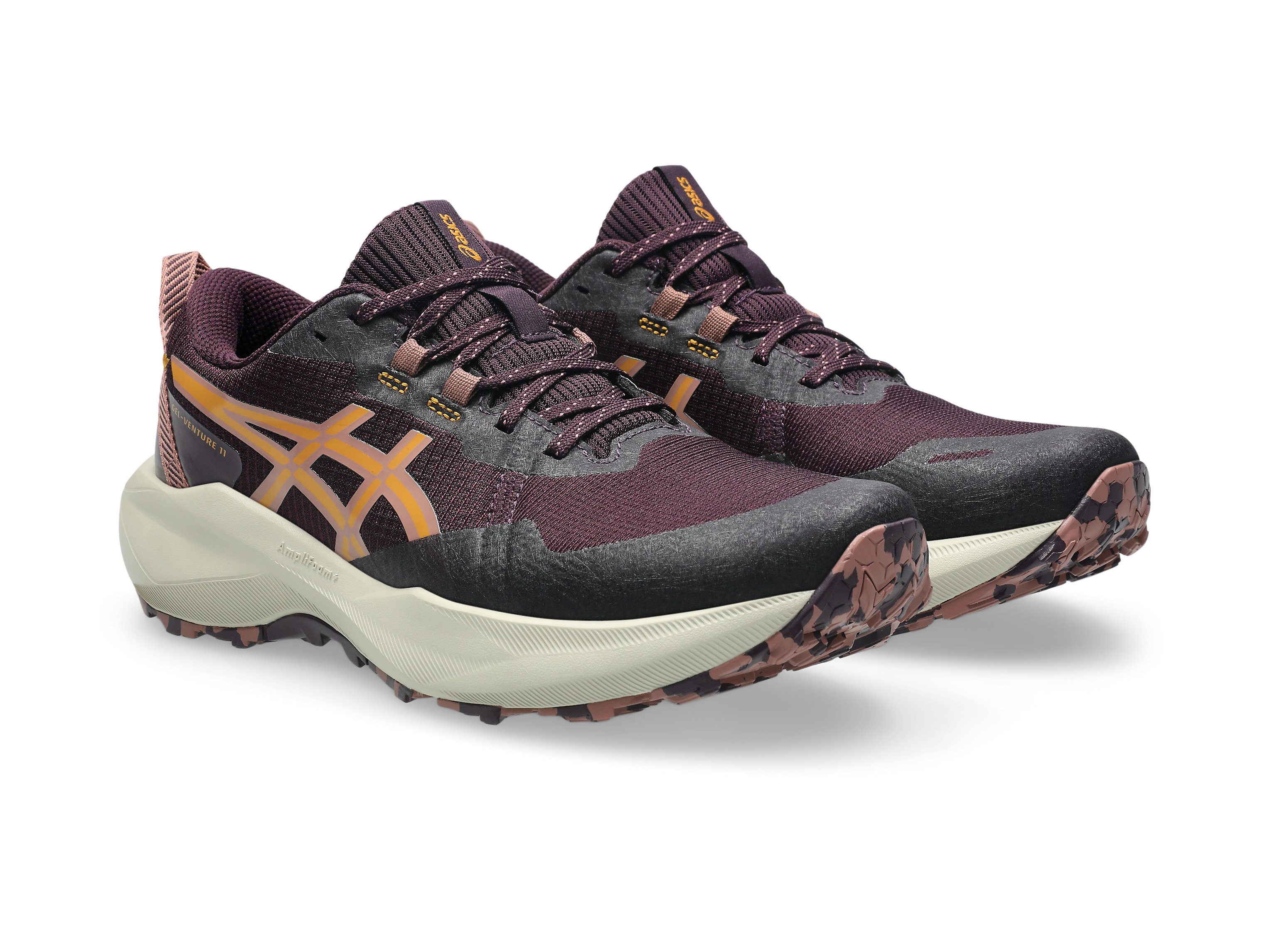Asics GEL-VENTURE 11 Trailrunningschuh mit profiliertem Gummi-Laufsohlenprofil, mit AMPLIFOAM PLUS Dämpfung