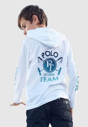 TOM TAILOR Polo Team Marškinėliai su gobtuvu