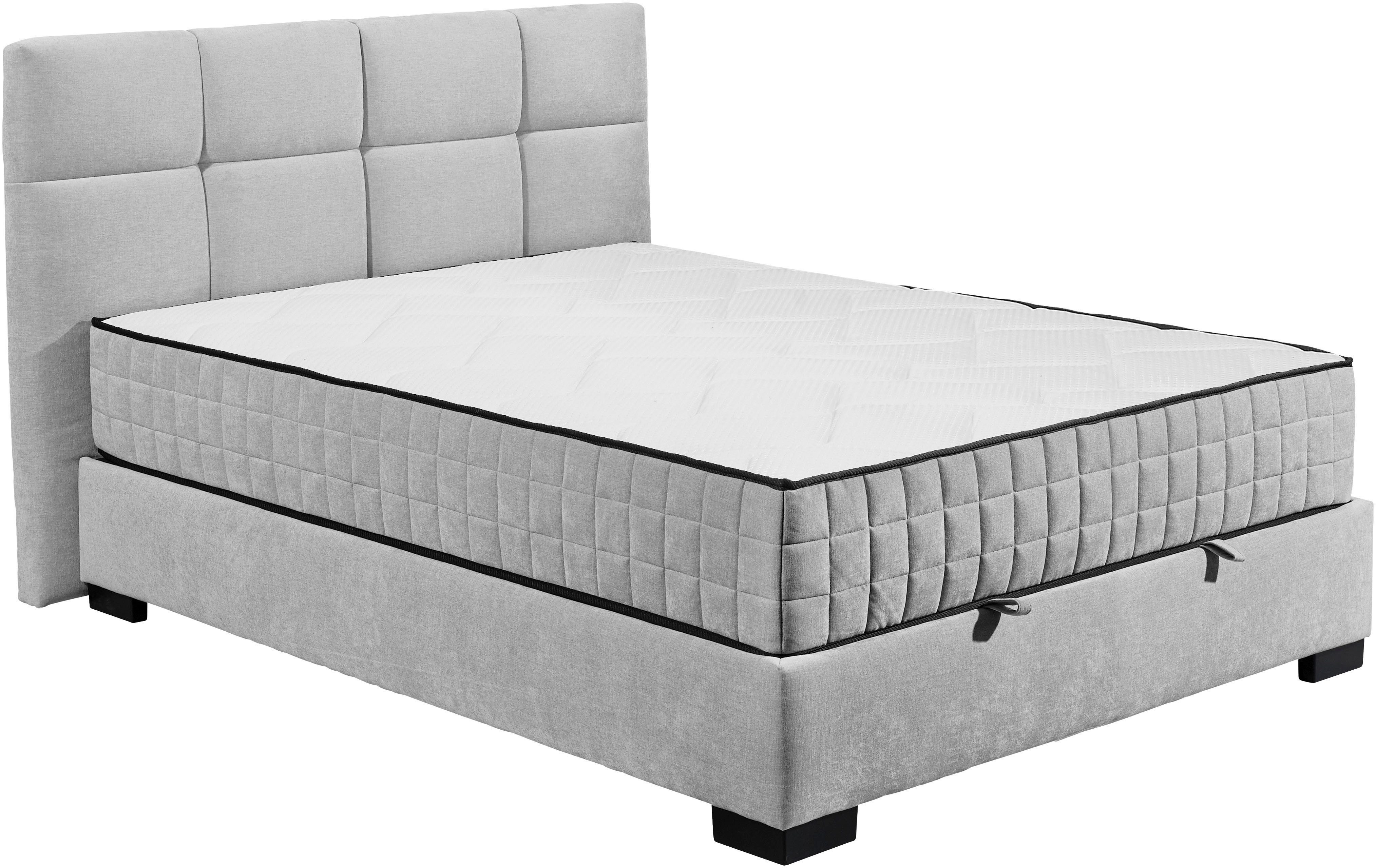 ED EXCITING DESIGN Boxbett Nagol, mit Bettkasten, mit Wendematratze, erhältlich in verschiedenen Breiten
