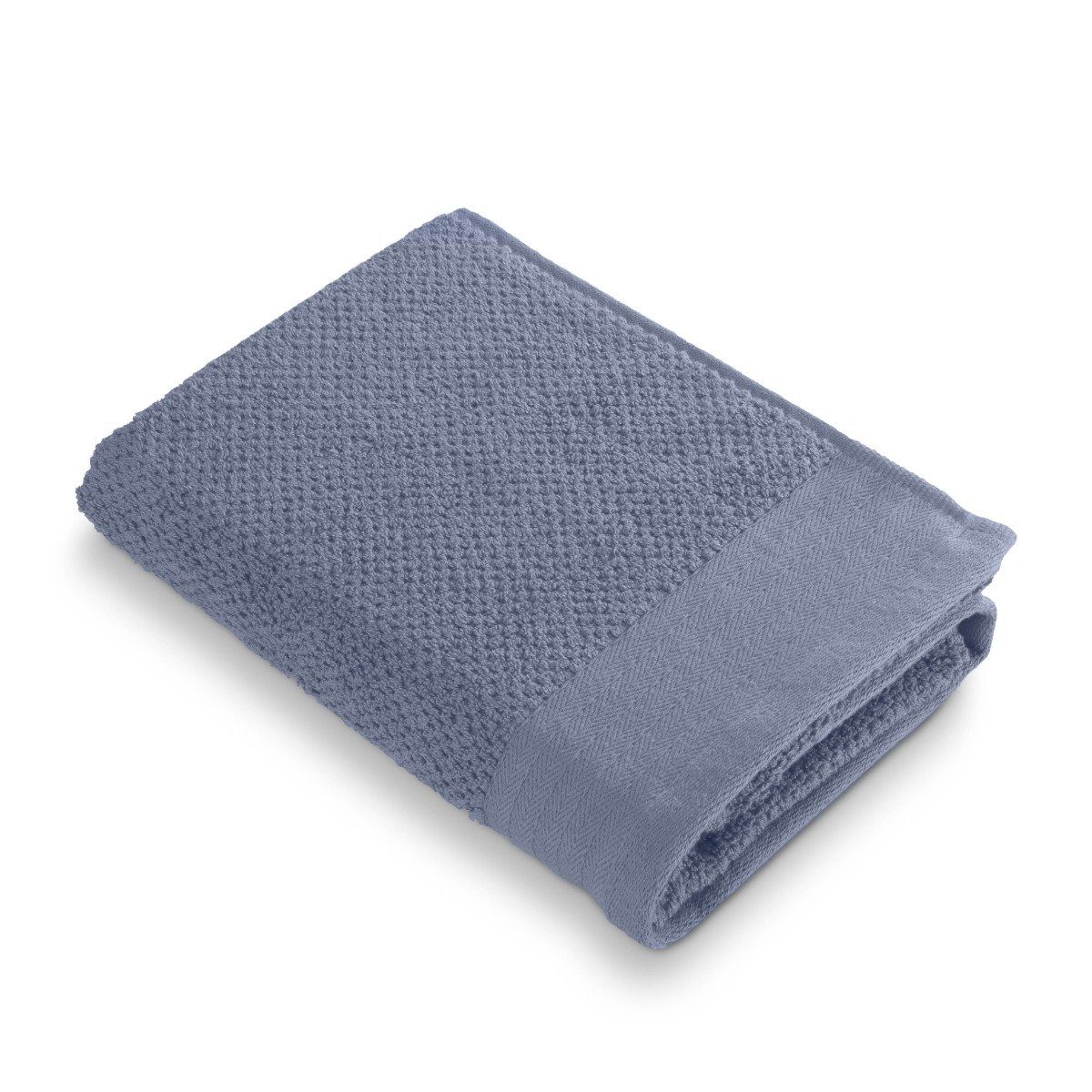 Walra Popcorn - Badetuch (1-St) Soft cm, Baumwolle Cotton 50x100 Handtuch Blau