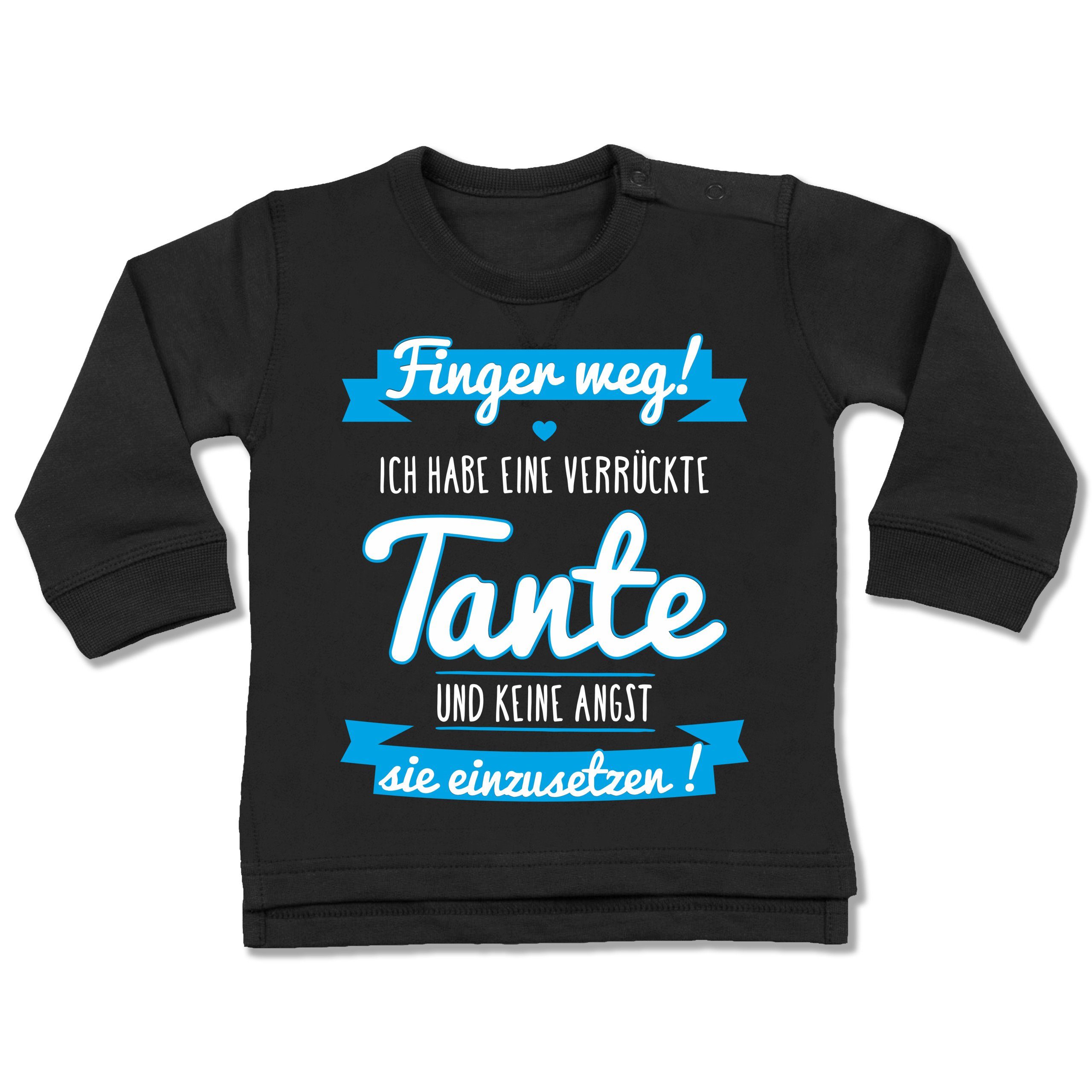 Shirtracer Sweatshirt »Ich habe eine verrückte Tante Blau Baby
