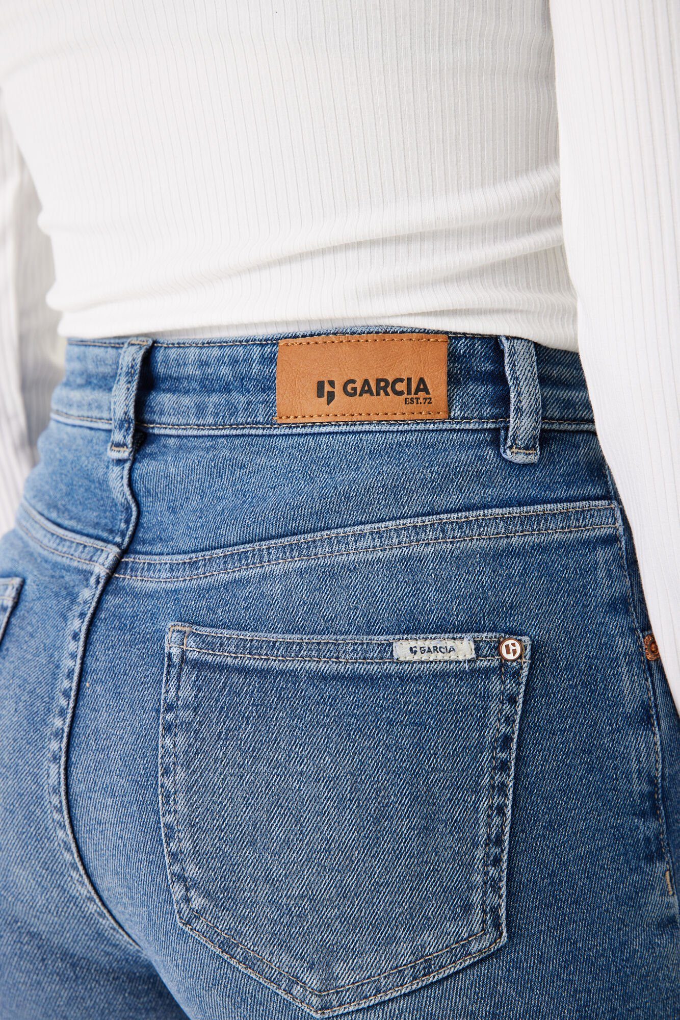 Wide Slim-fit-Jeans Garcia Jeans Pant Annemay