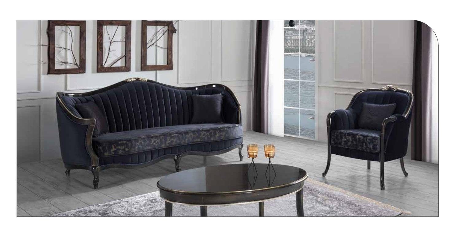 JVmoebel Wohnzimmer-Set Sofagarnitur Sofas Sessel Couchtisch 4tlg. Stoff 3+1+1 Sitz Luxus