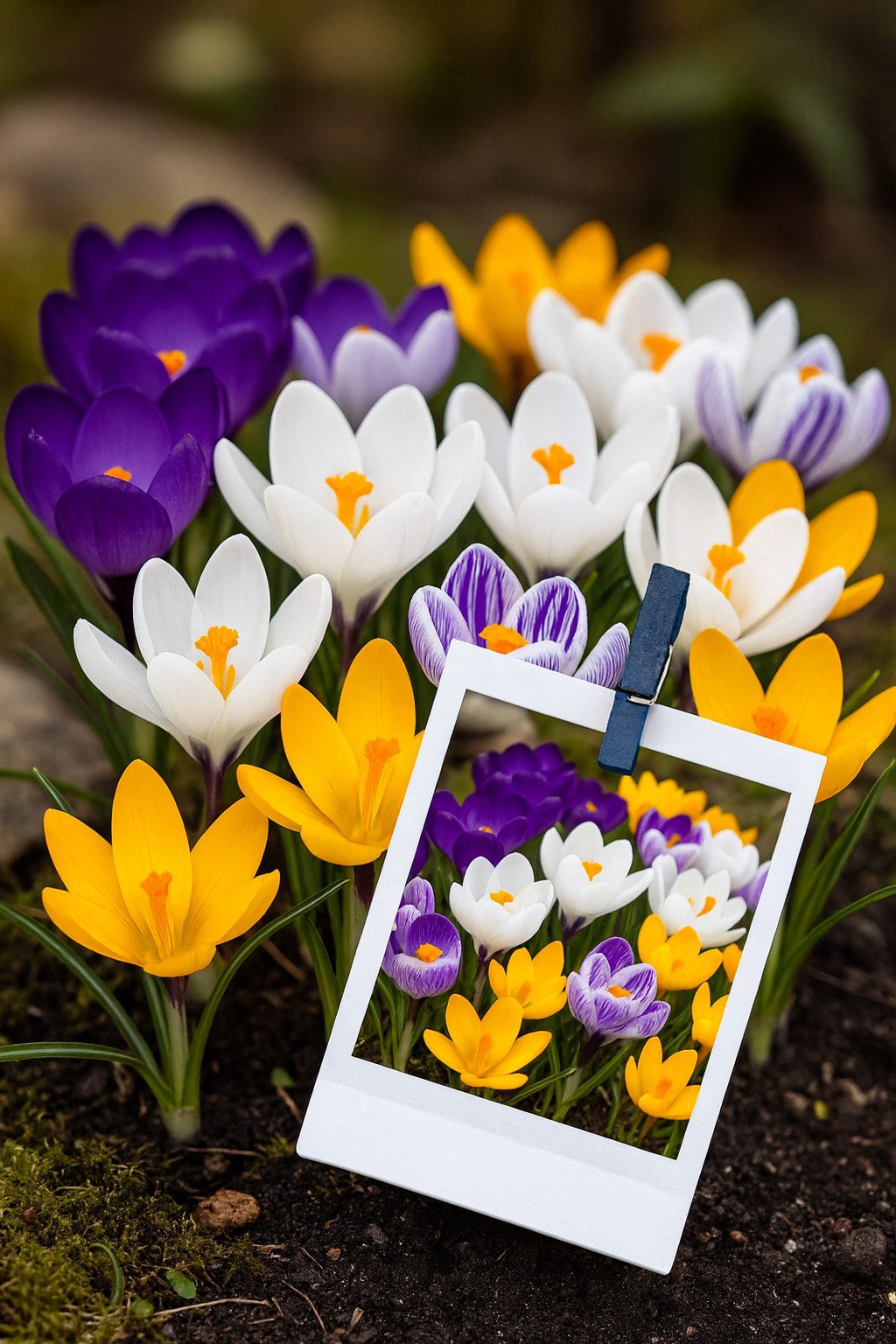 Exotenherz Blumenzwiebeln Exotenherz Blumenzwiebeln - Krokus Crocus großblumiger Mix (30 Stück), (30-St)