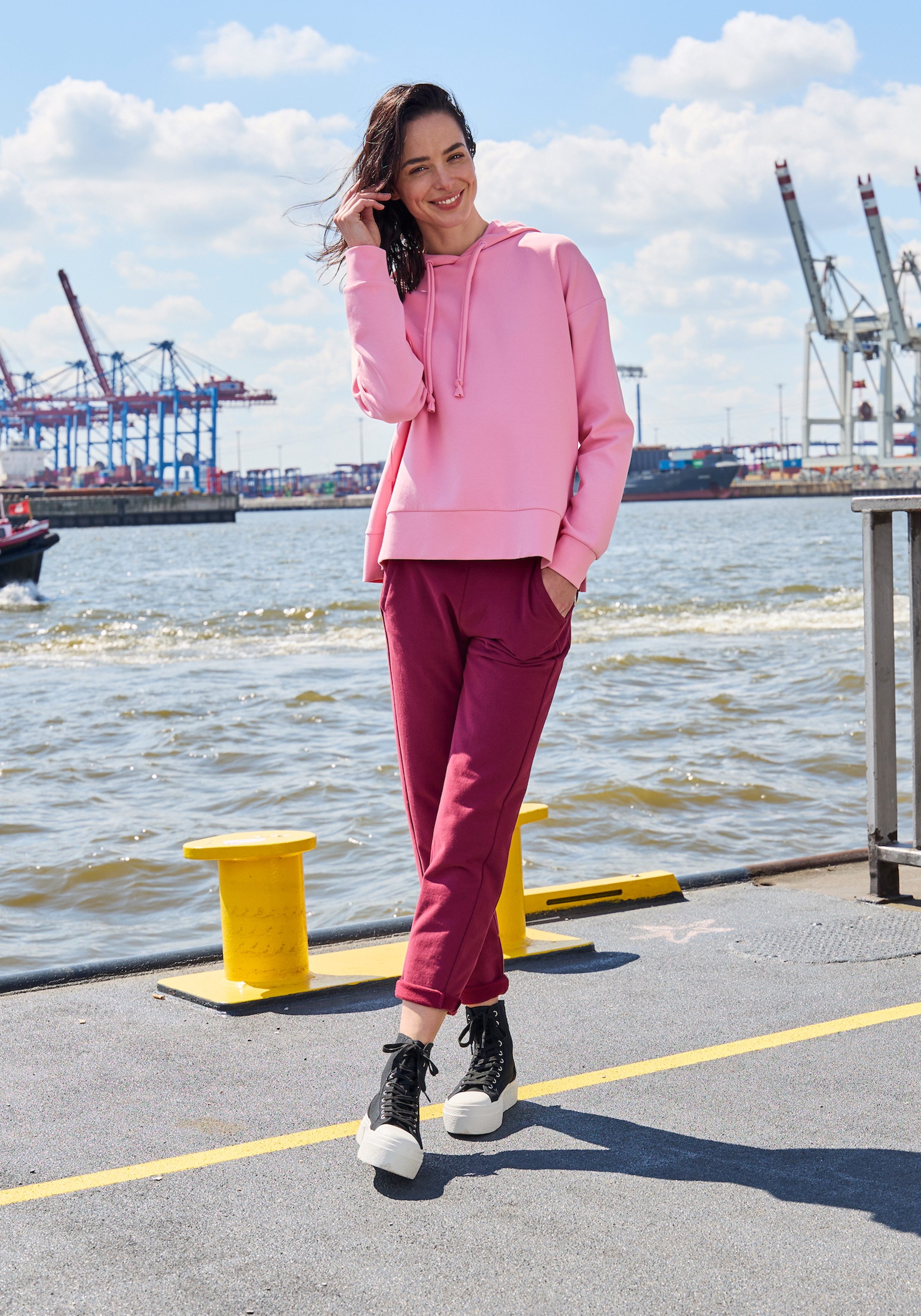 Elbsand Hoodie Maika Kapuze, loose fit