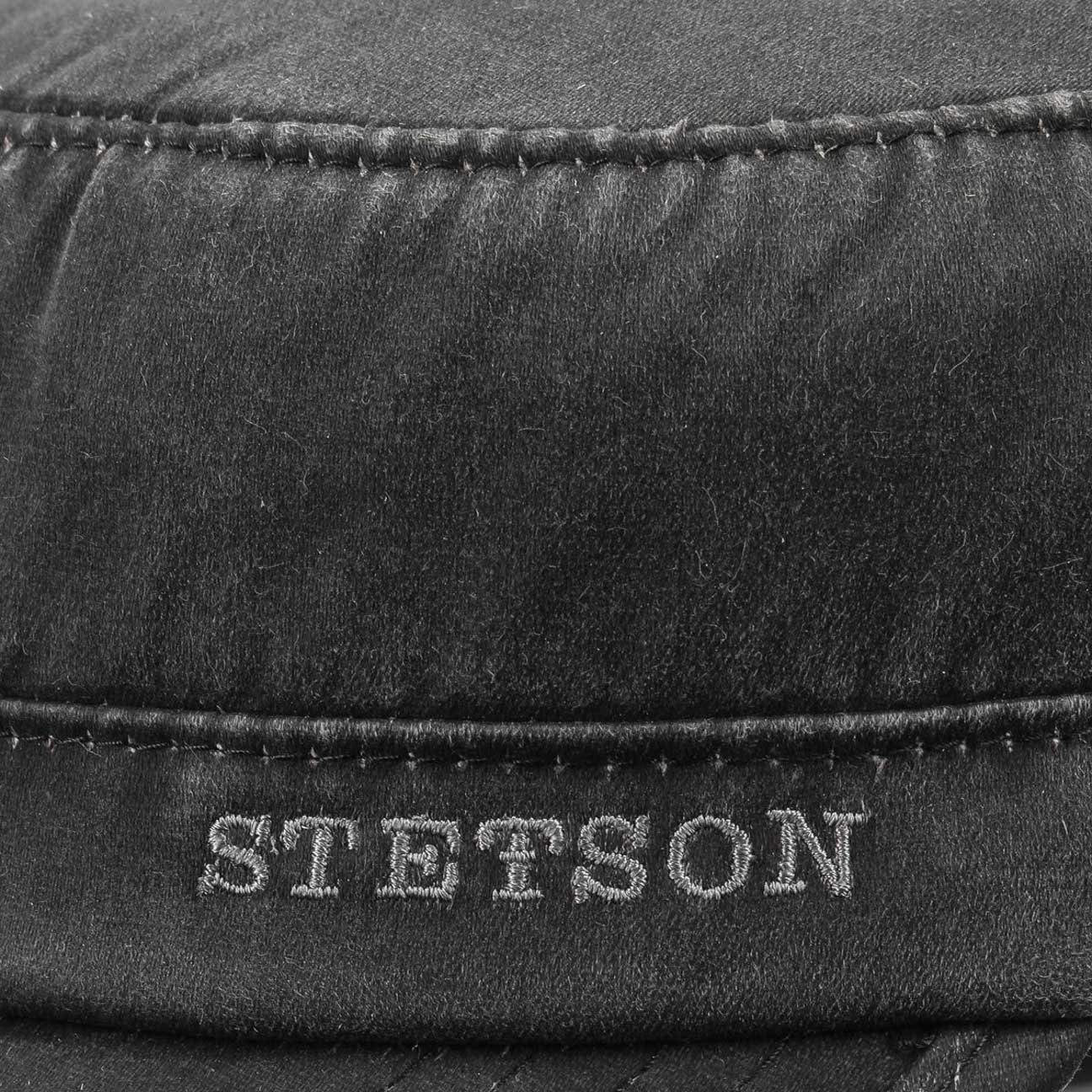 Stetson schwarz (1-St) mit Cap Army Urbancap Schirm