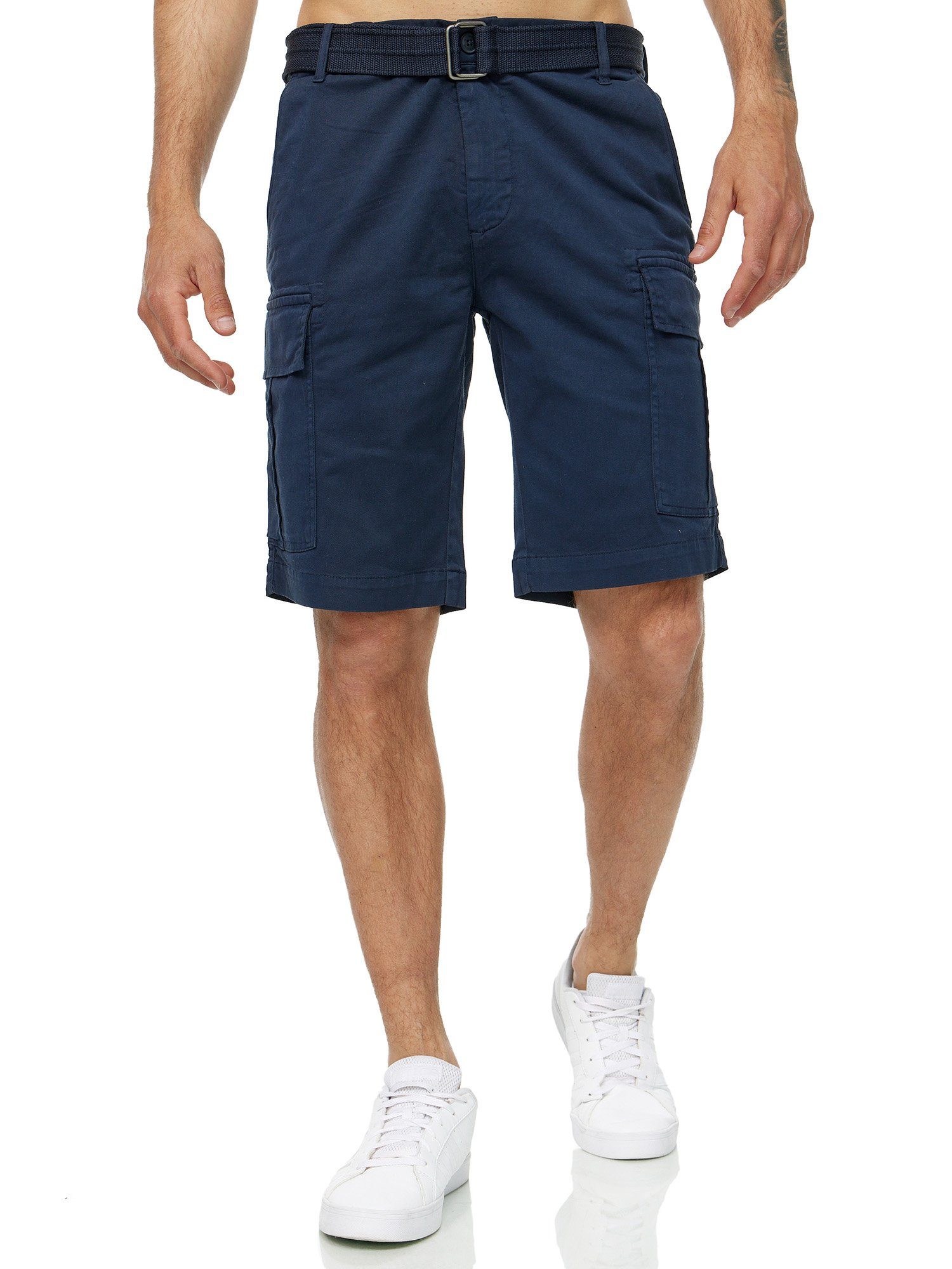 Tazzio Cargoshorts A200 Cargo Shorts inkl. abnehmbarem Gürtel