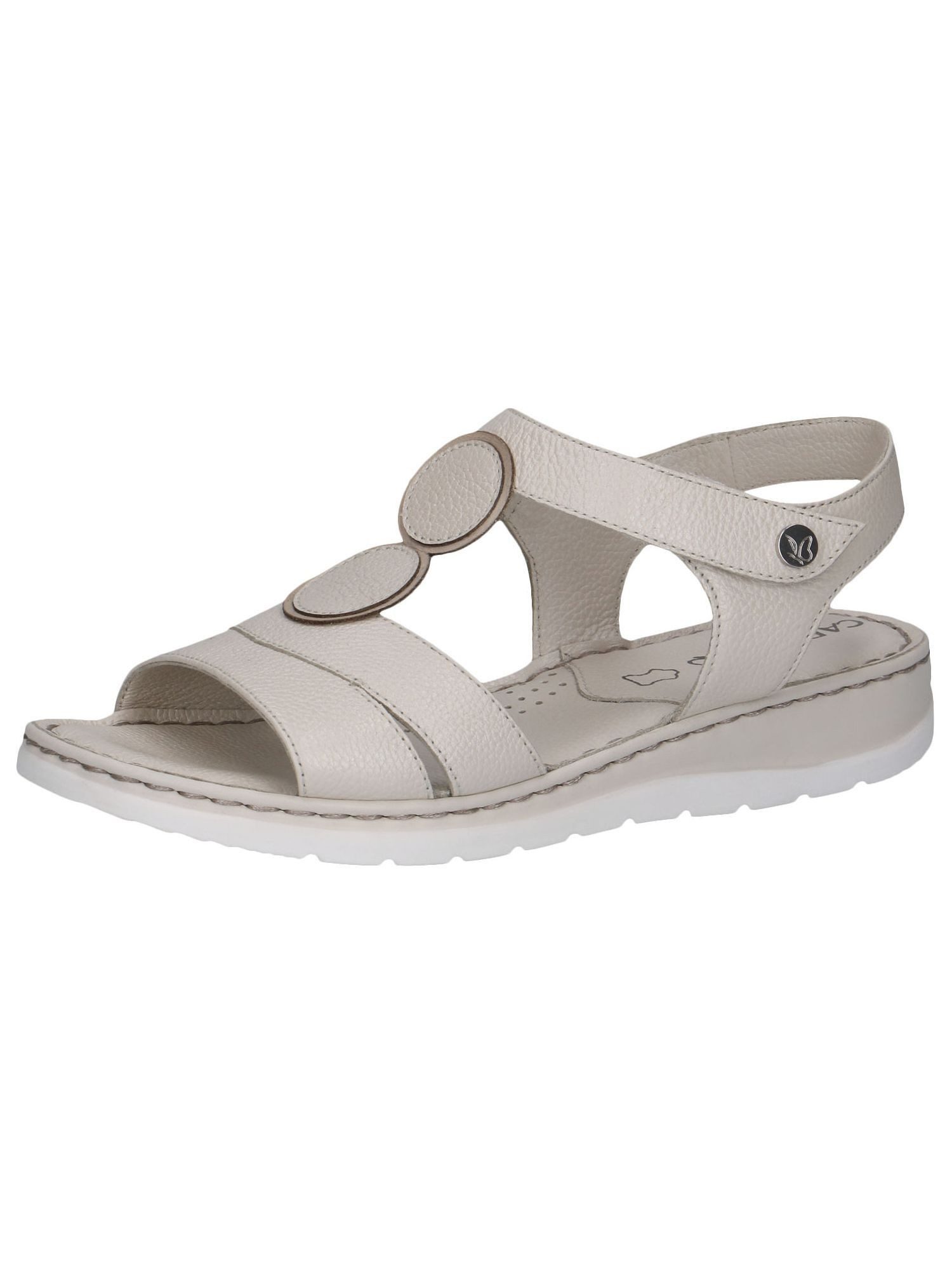 CAP Memotion aus Leder kein Absatz 9-28154-42 Plateausandaletten