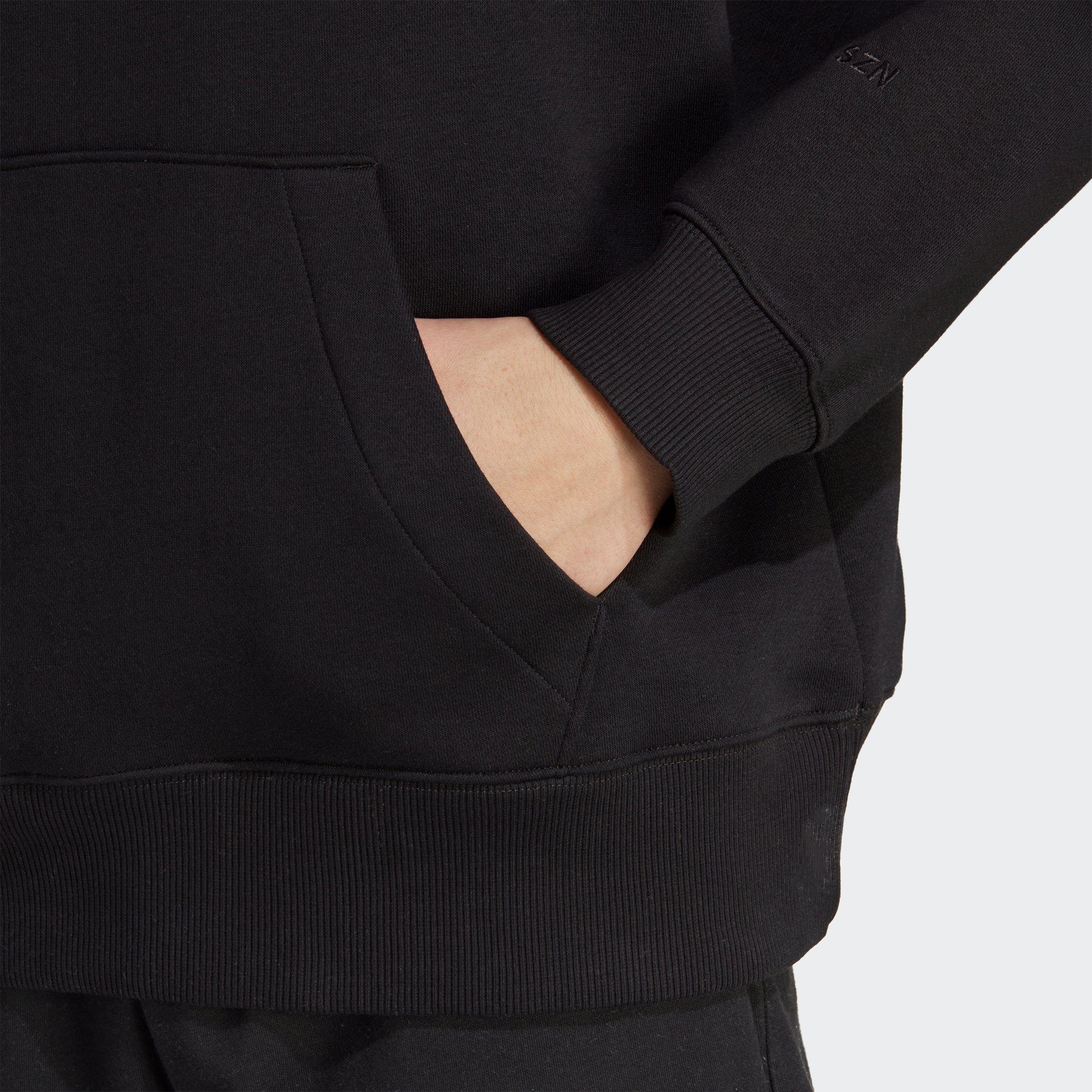 GRAPHIC Kapuzensweatshirt HOODIE FLEECE Sportswear adidas Black SZN ALL