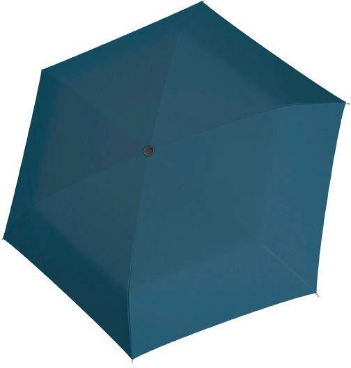 Taschenregenschirm ultra Slim uni, Carbonsteel blue doppler®