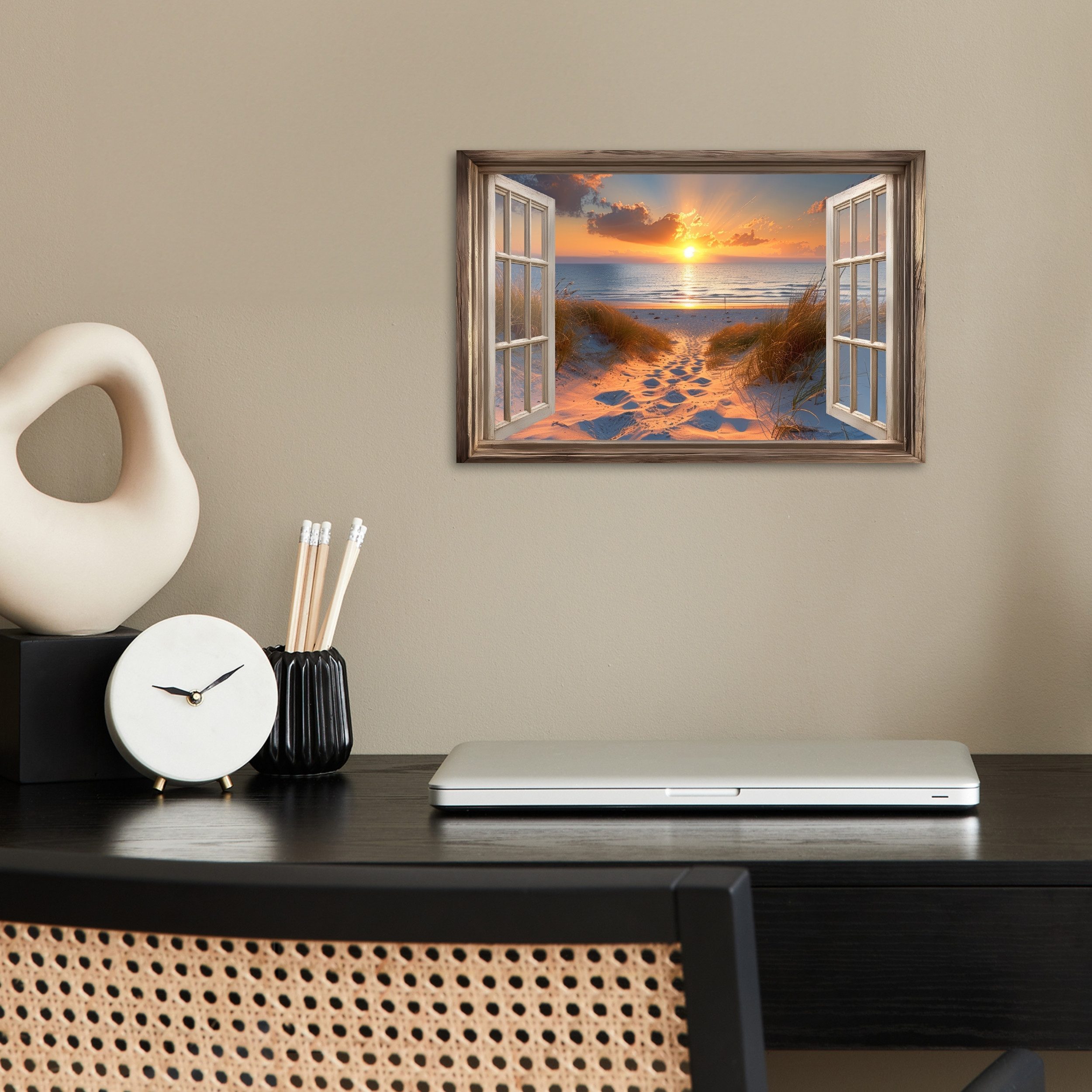 MuchoWow Poster Durchblick - Strand - günstig online kaufen