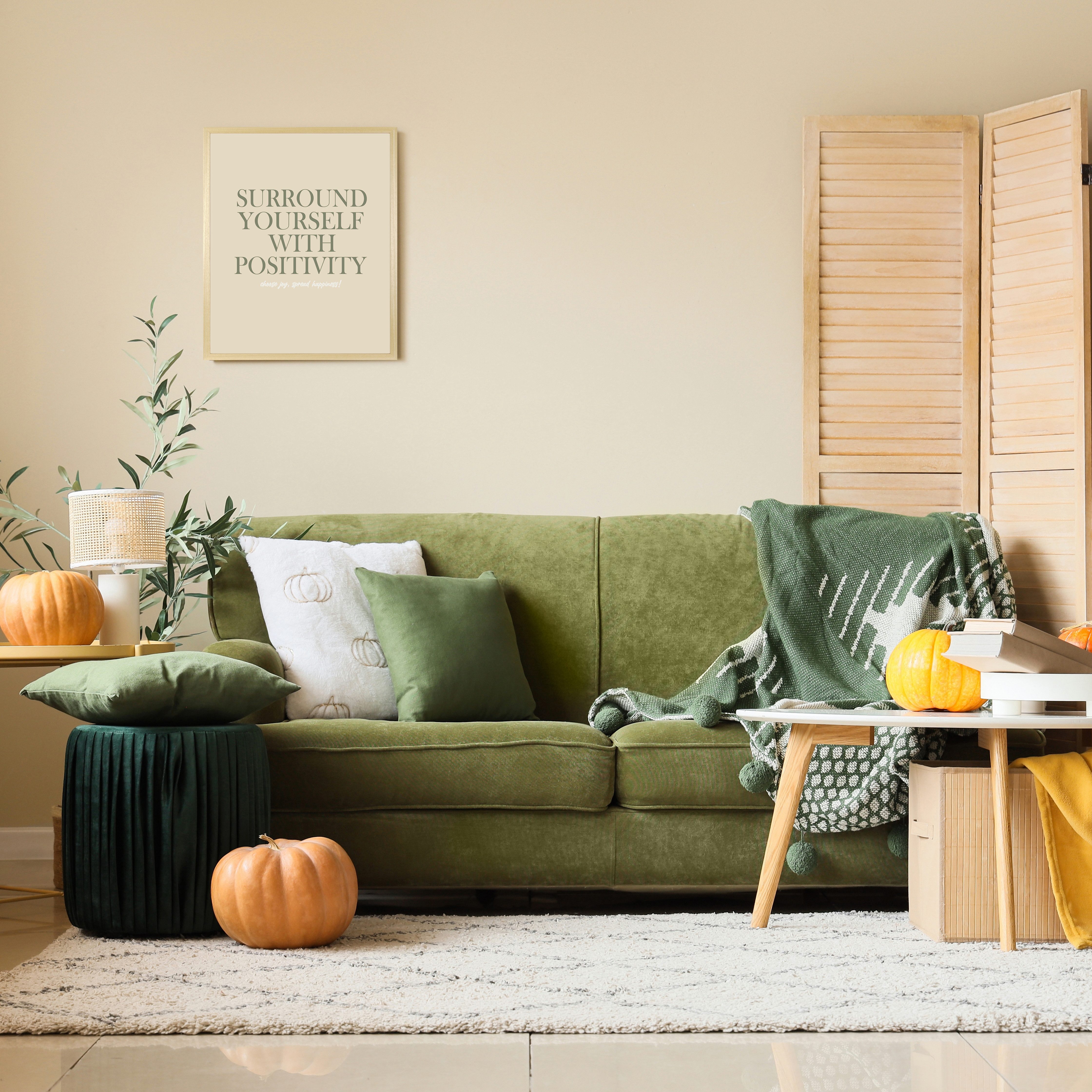 s.Oliver Kunstdruck Motivation & Positivity, Kunst, Schriftzug, Schriftzüge, Sprüche (1 St), gerahmt, Rahmen aus Holz, Echtholz