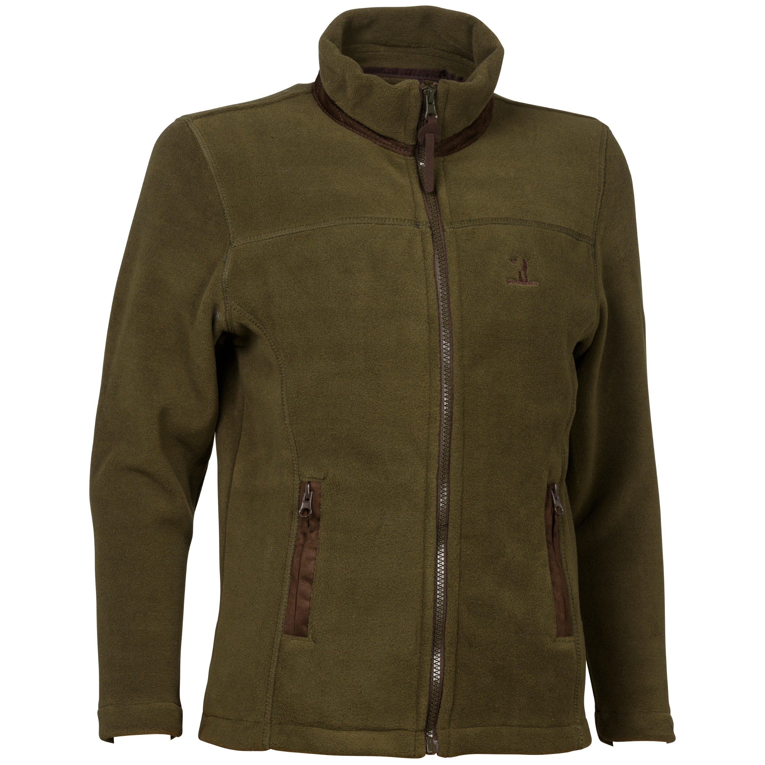 Percussion Outdoorjacke Kinder-Jagdjacke "Sapporo" Fleece oliv/grün Jagdjacke von Oefele Jagd