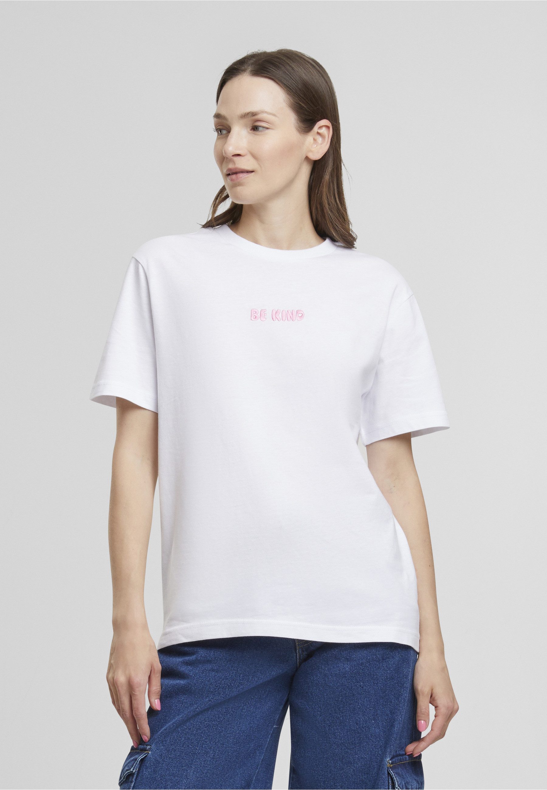 Miss Tee T-Shirt Miss Tee Be Kind Heart EMB Tee (1-tlg)