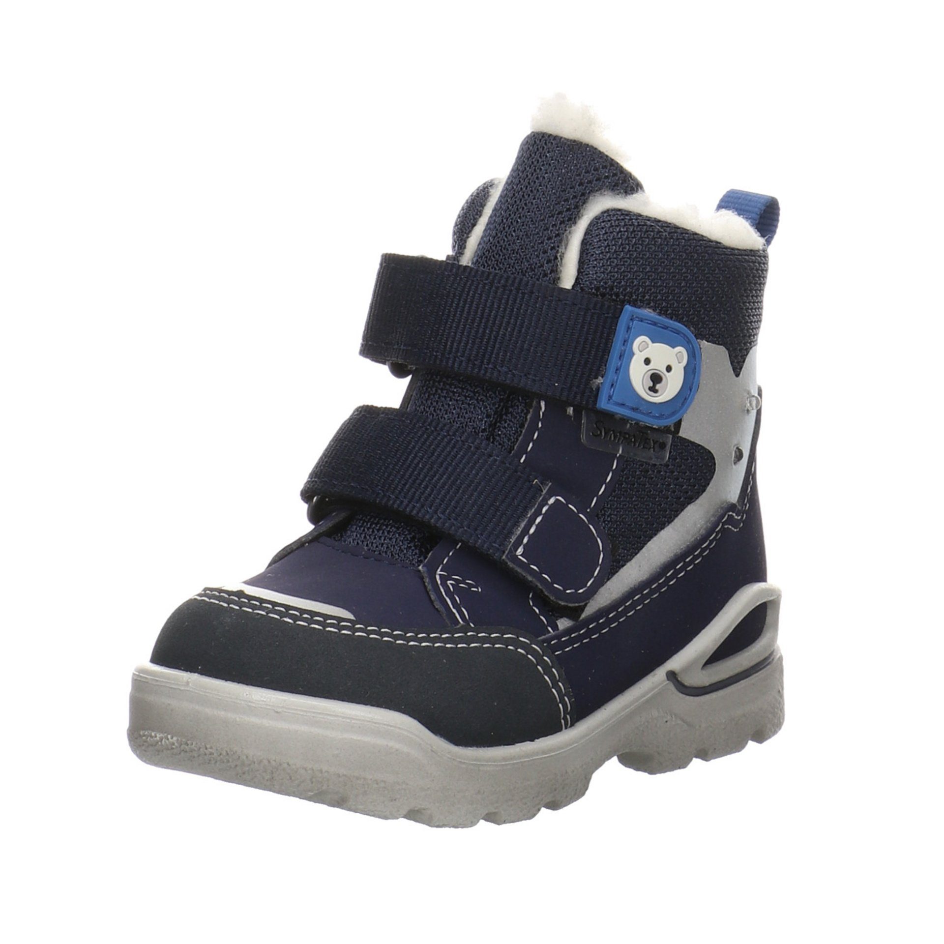 Jungen Synthetikkombination (170) nautic/ozean Kinderschuhe Schuhe Benno Sneaker Sneaker Ricosta Boots