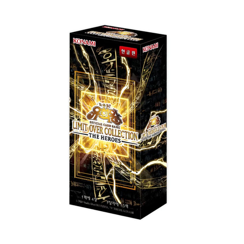 Konami Sammelkarte Yu-Gi-Oh! Limit Over Collection The Heroes Display - Koreanisch