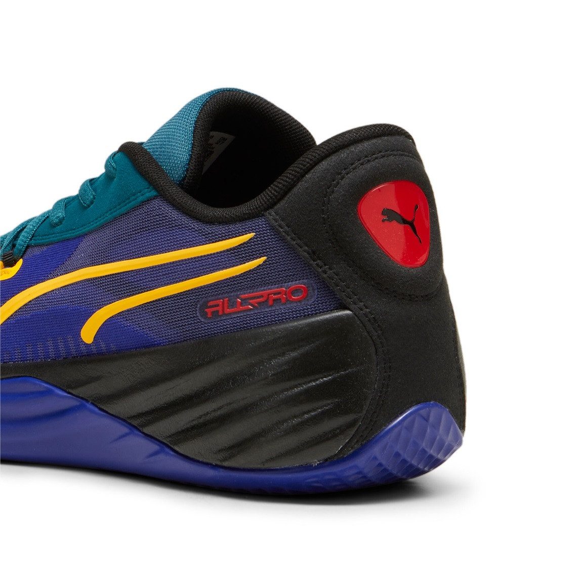 PUMA Hallen-Indoorschuhe All-Pro Nitro Crowd Craze blau/bunt Herren Badmintonschuh