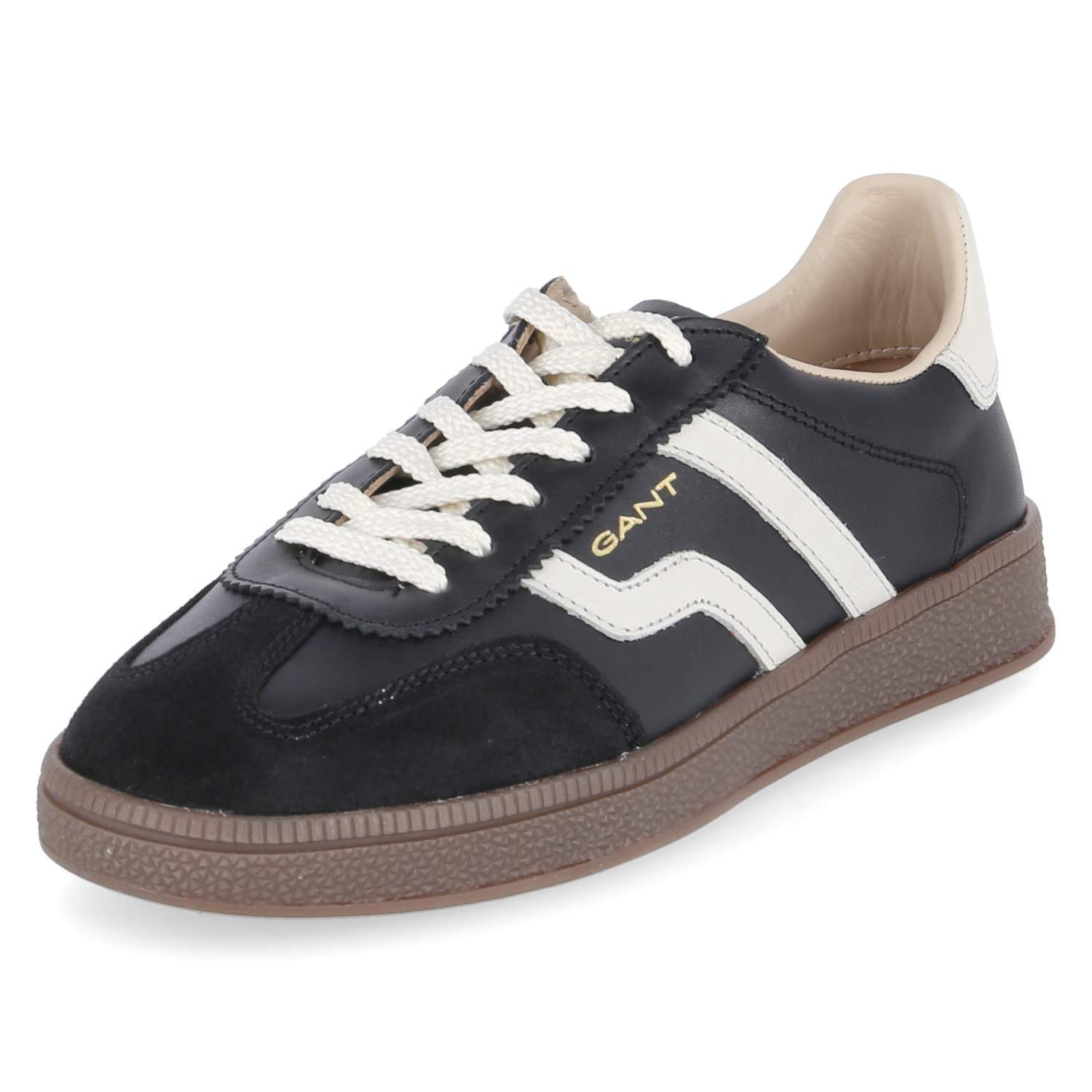 Gant Gant 32531247/G001 Damen Glattleder schwarz Schnürschuh günstig online kaufen