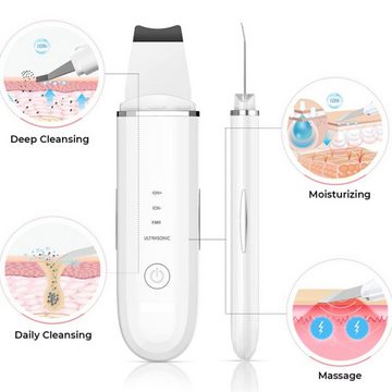 TechnoCLEAN Massagegerät Reinigungsmaschine Skin Scrubber für die Tiefenreinigung des Gesichts