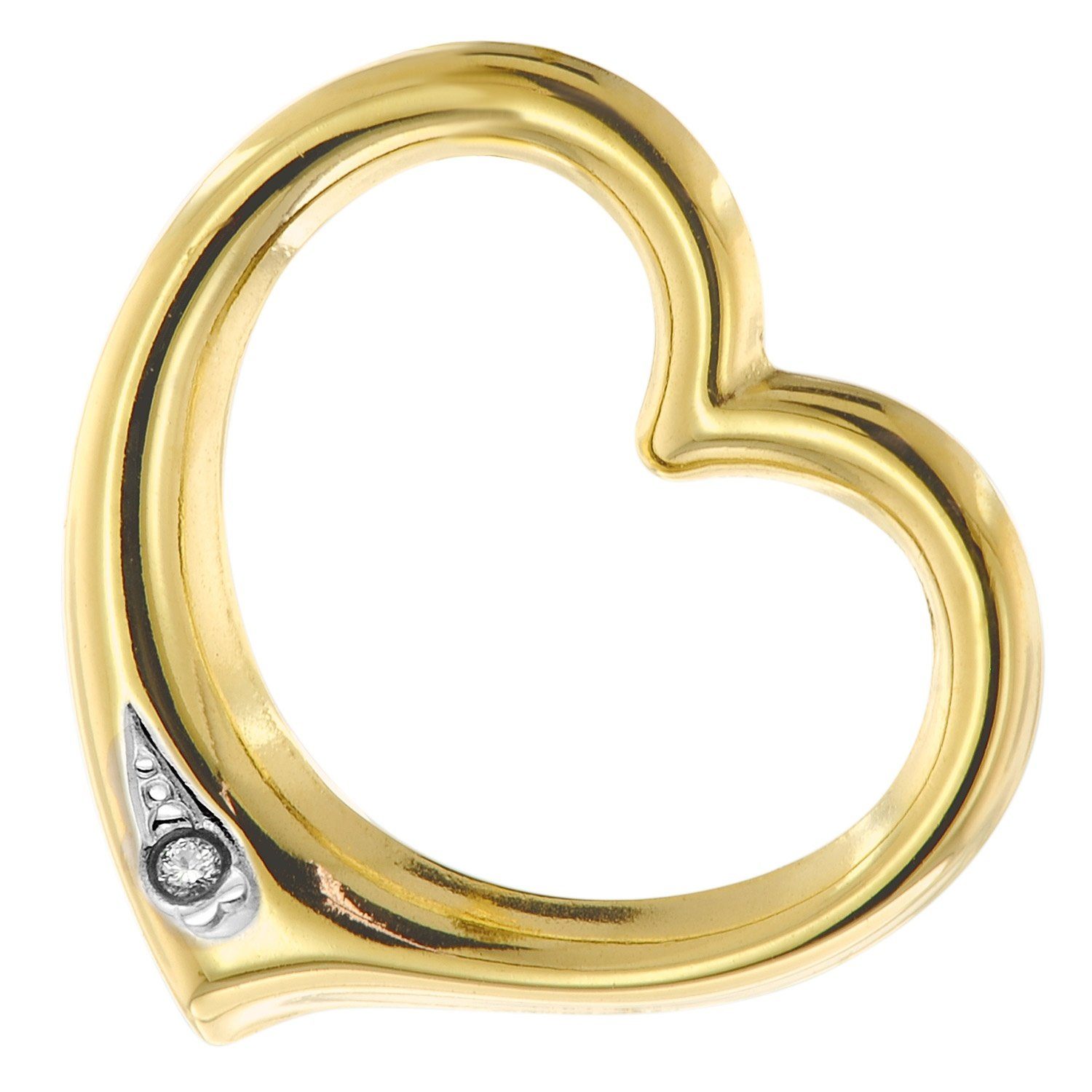 Acalee Kette mit Anhänger mit Diamant-Herz günstig online kaufen