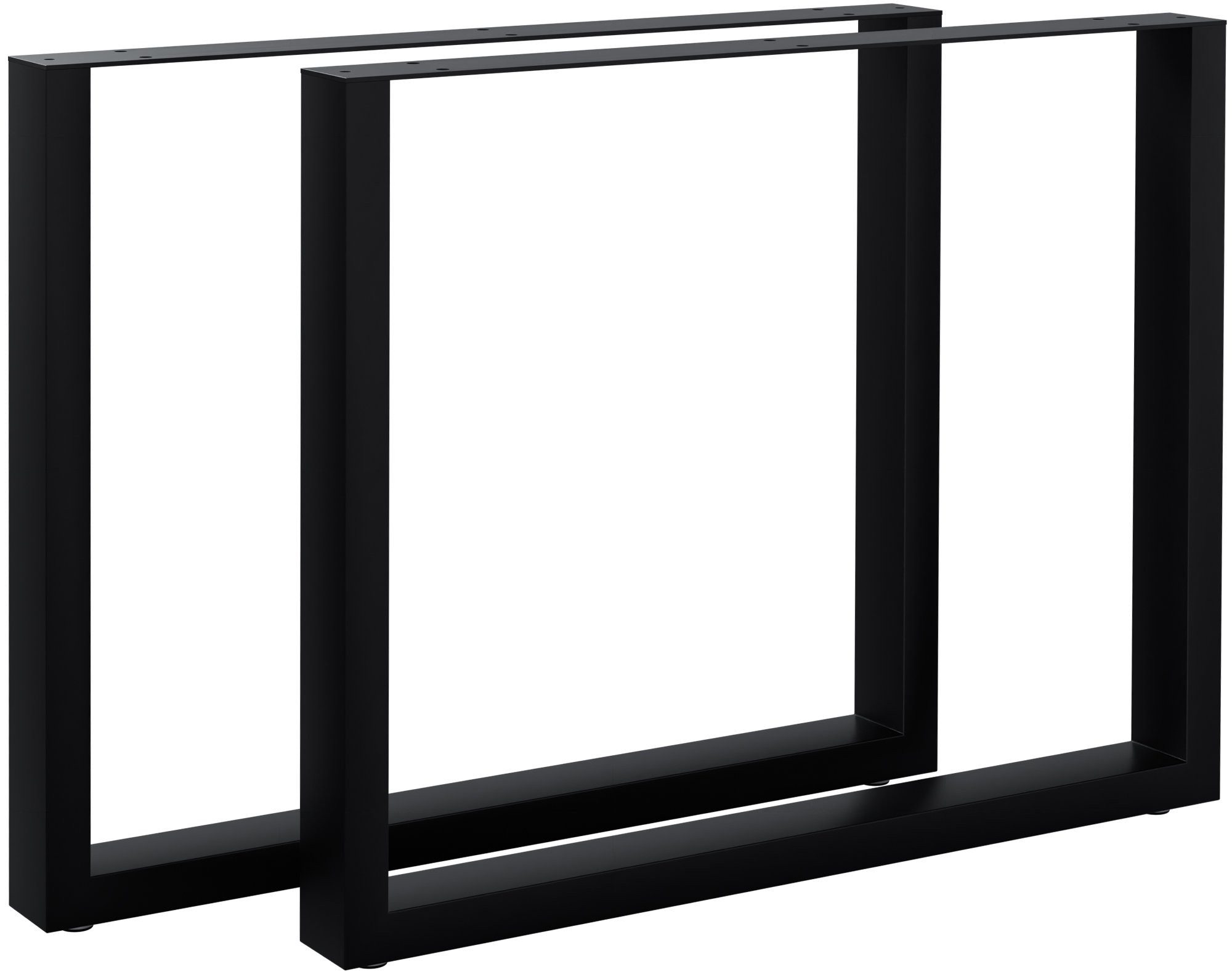 CLP Schreibtisch Ilkan (1er), 2er Kufen-Set, für DIY-Tische, bis 400 kg