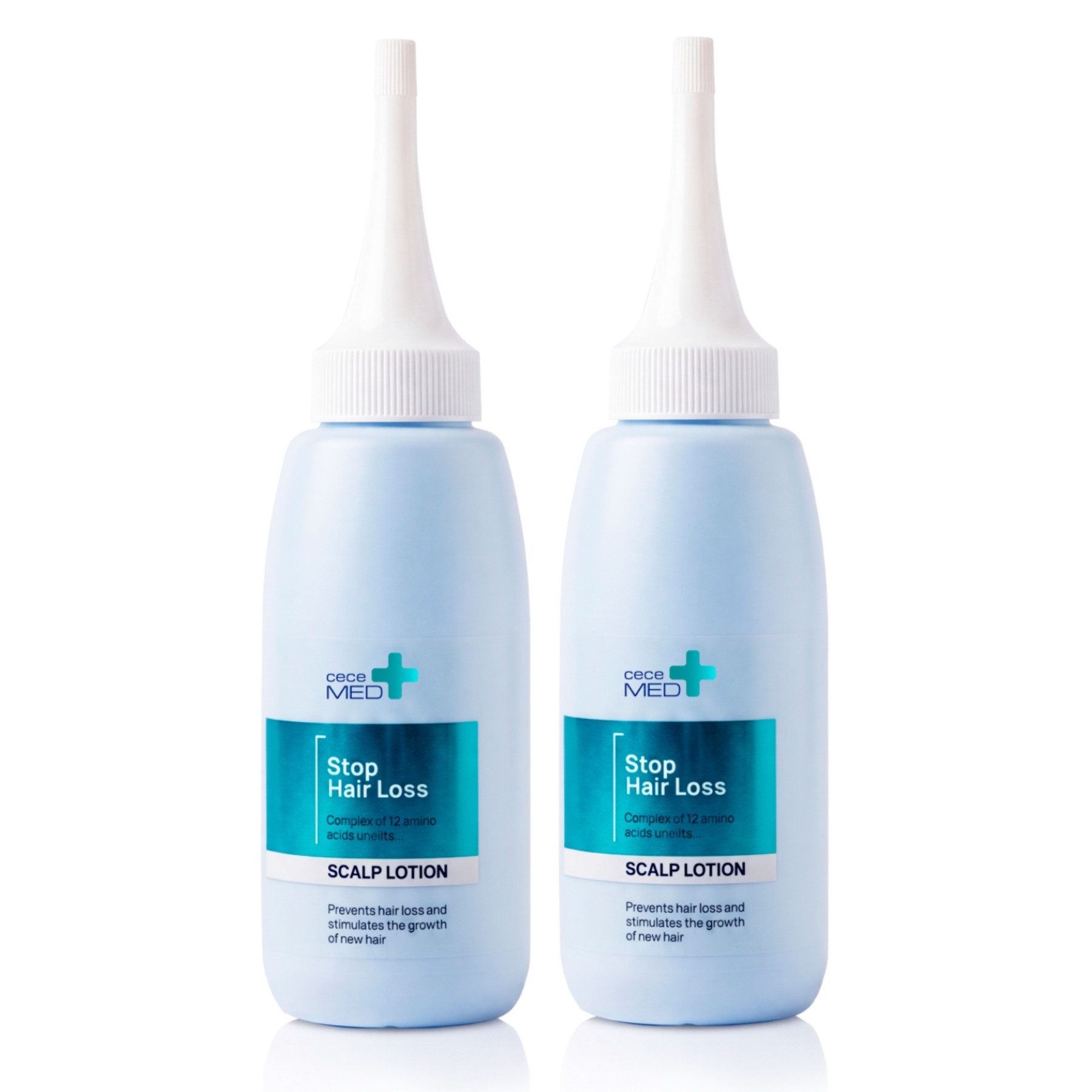 CECE MED Haarkur Haarlotion gegen Haarausfall Repair Haar Pflege Lotion Regeneration, 2-tlg., Anti-Haarausfall, Haarwachstum, Haarpflege