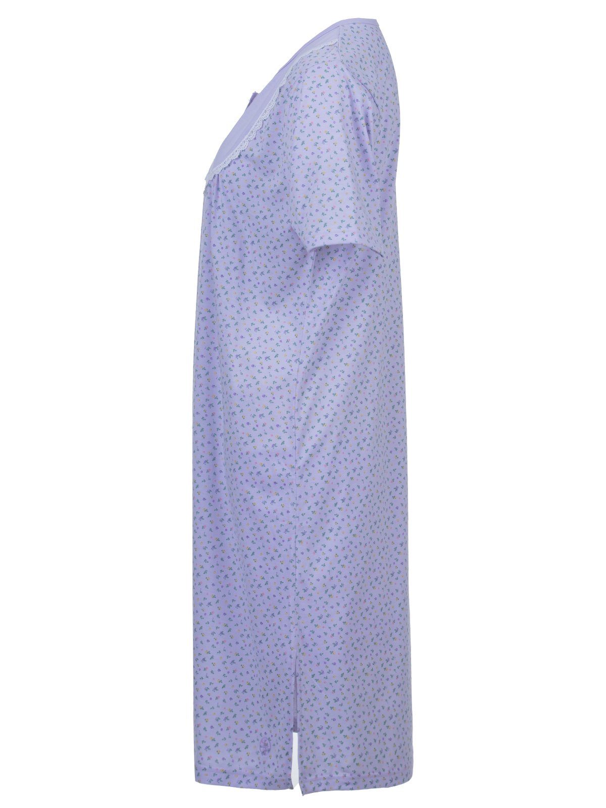 zeitlos Nachthemd Nachthemd Kurzarm - Mille Fleur Spitze