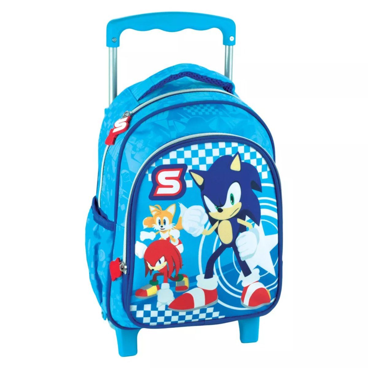 Sonic Kinderrucksack Sonic the Hedgehog Trio rollender Kindergarten-Rucksack, Tasche 30 cm (1-tlg)