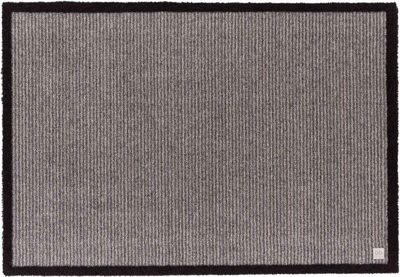 Fußmatte »Gentle«, Barbara Becker, rechteckig, Höhe 10 mm, Schmutzfangmatte, dezentes Streifen Design, In- und Outdoor geeignet, waschbar