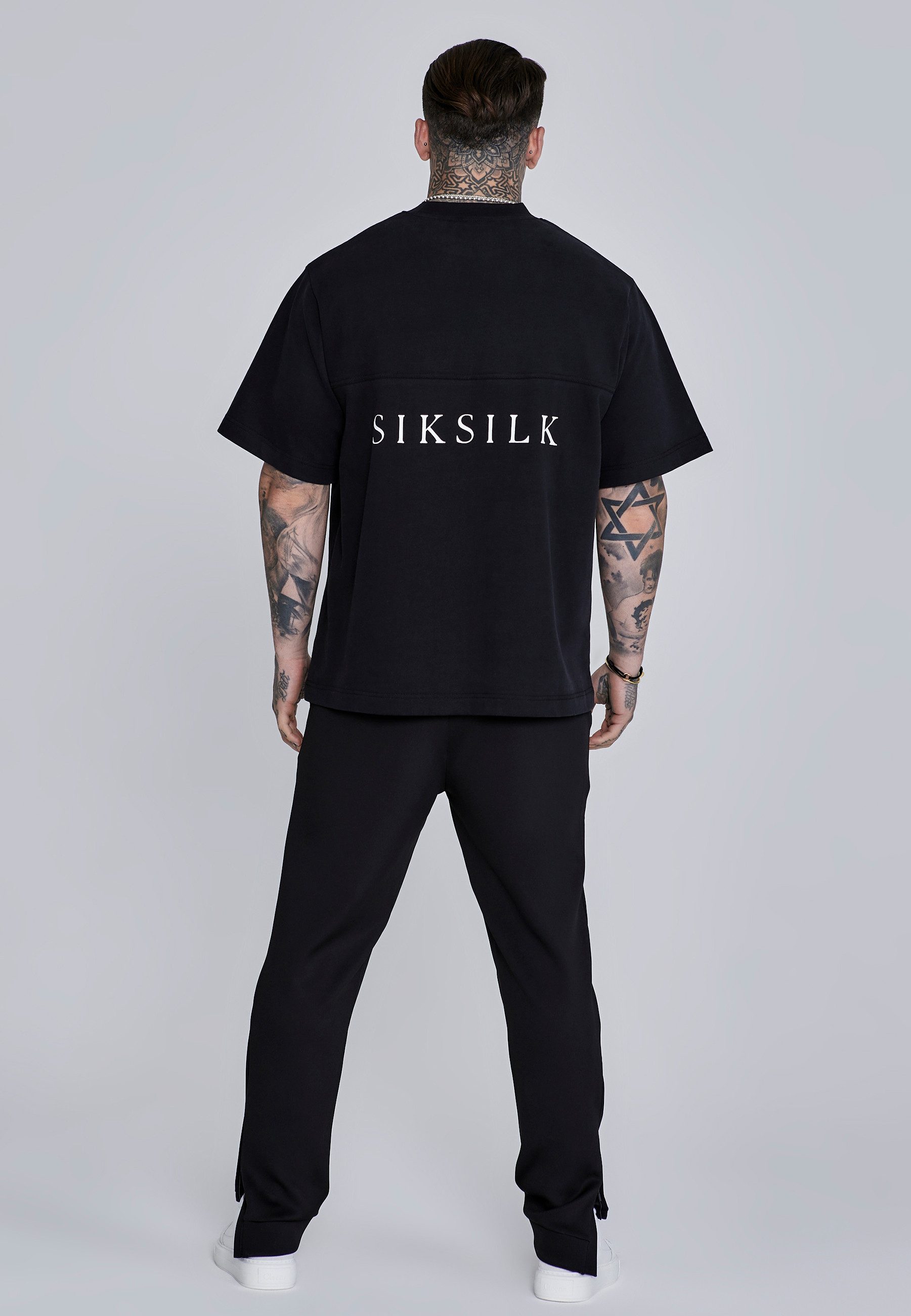 Siksilk Jogger Pants SikSilk Herren Essentials Poly Jogginghose