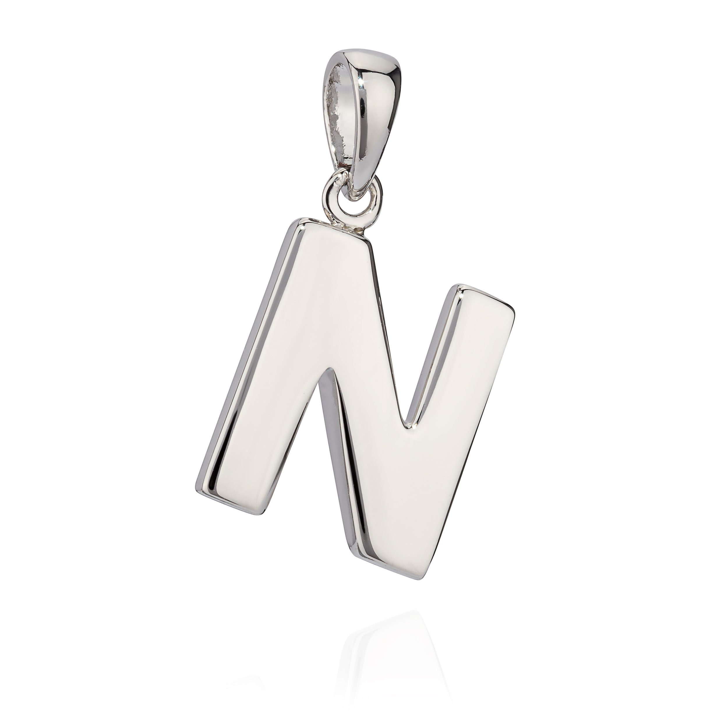 NKlaus Kettenanhänger 12x11mm Kettenanhänger Buchstabe N günstig online kaufen