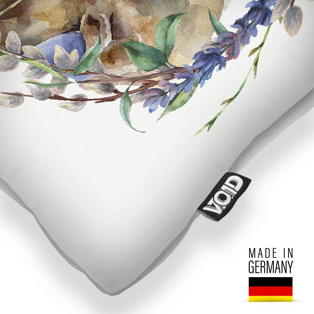 VOID Kissenbezug, (1 Stück), Hase Ostern Blumen Tiere Wiese Frühjahr Paar L günstig online kaufen