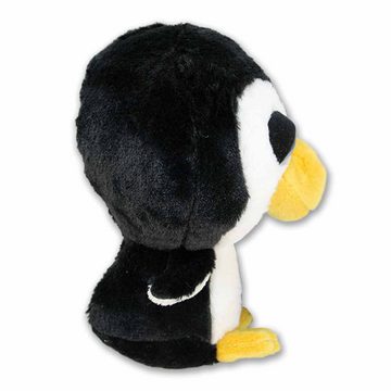 BEMIRO Tierkuscheltier Pinguin aus Plüsch mit großem Kopf - ca. 21 cm, Polyester
