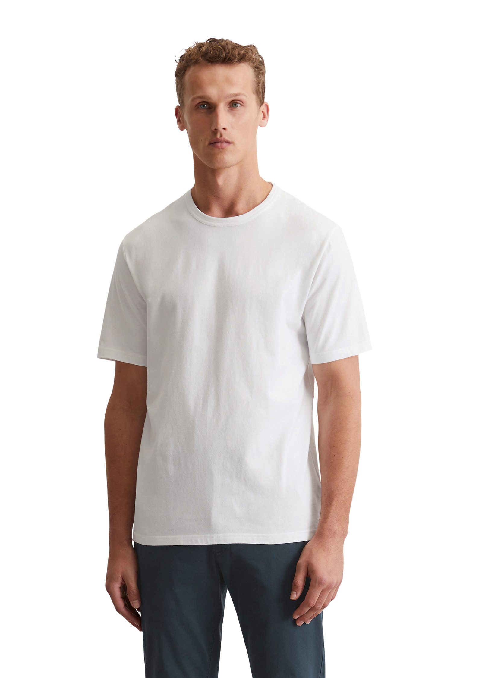 Marc O'Polo T-Shirt aus hochwertiger Bio-Baumwolle