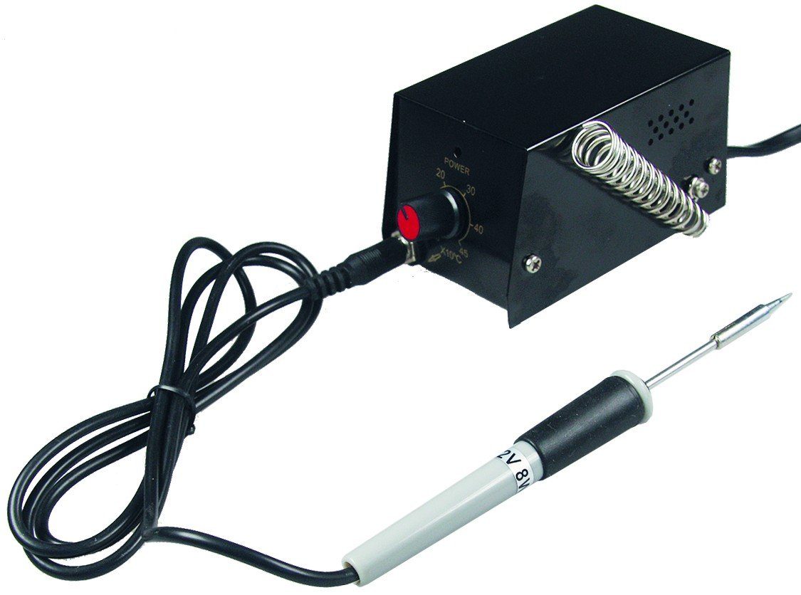 ChiliTec Elektroschweißgerät Präzisions-Lötstation mit Fein Lötkolben 230V, 8W, regelbar von 100-425C° ideal für Kleinreparaturen